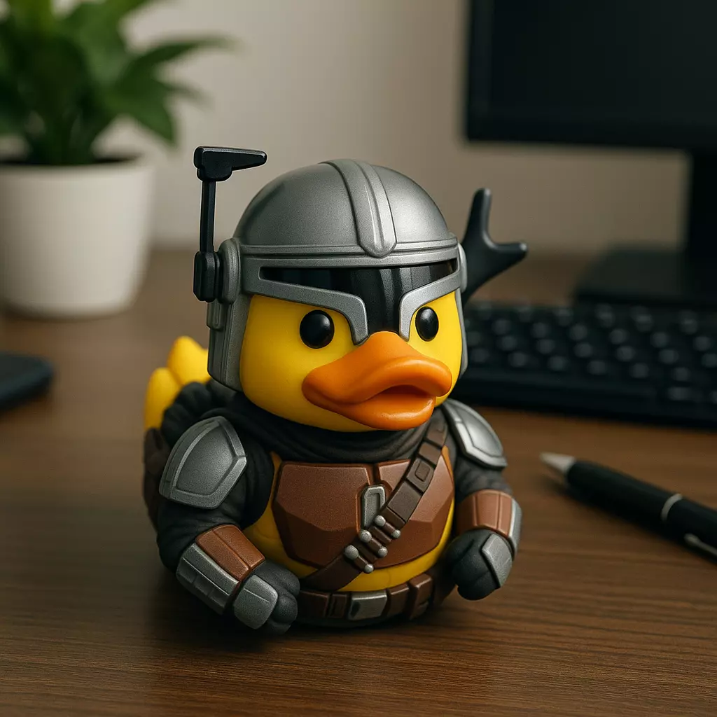Rubber Duck - The Mandalorian - Star Wars - 3D print 3D print model_0