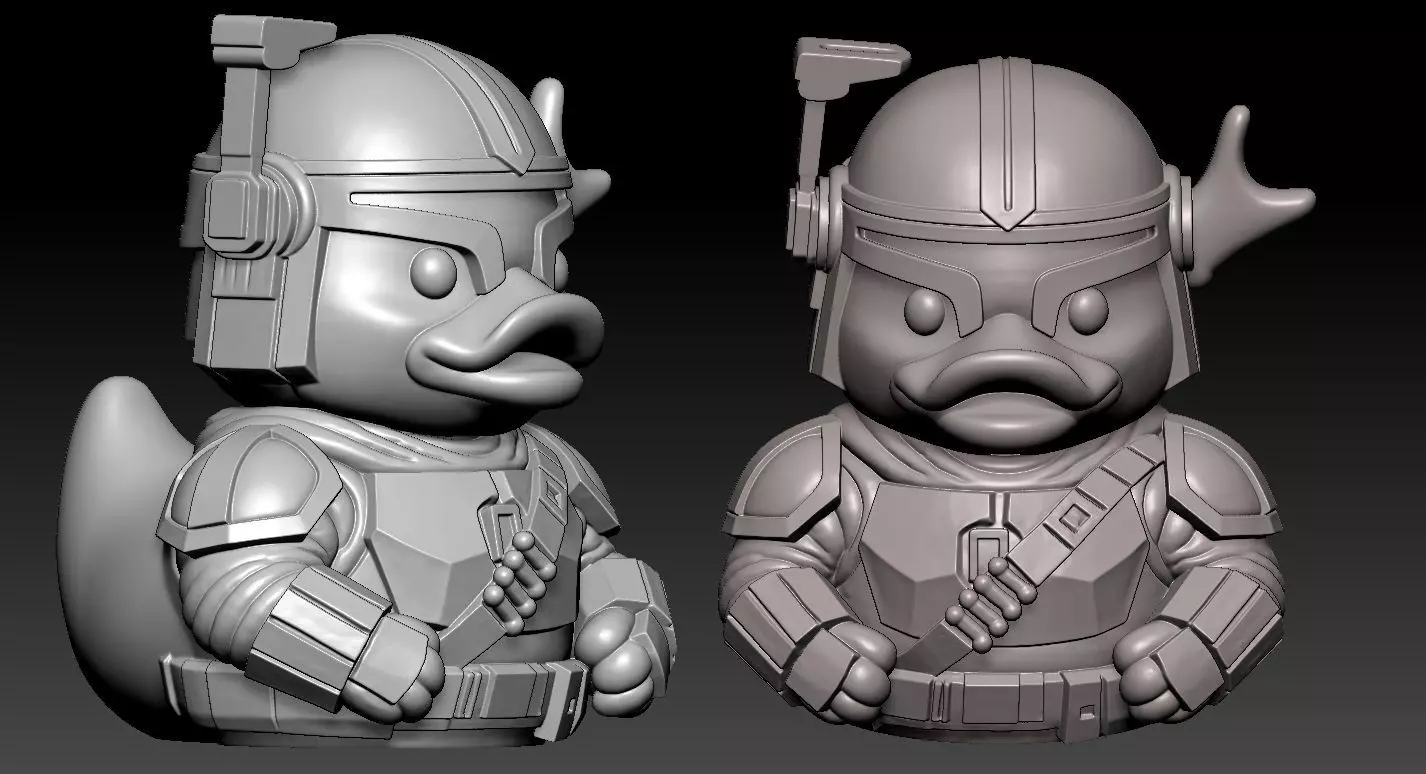 Rubber Duck - The Mandalorian - Star Wars - 3D print 3D print model_2