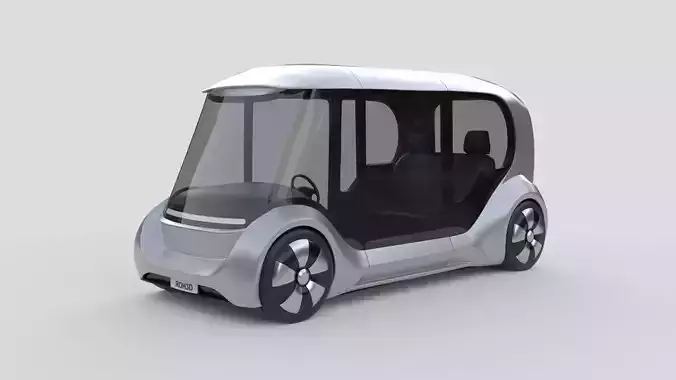 Futuristic City Transport Capsule