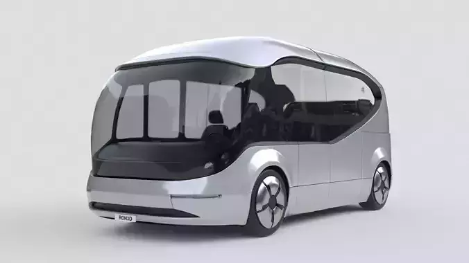 Panoramic Passenger EV Shuttle