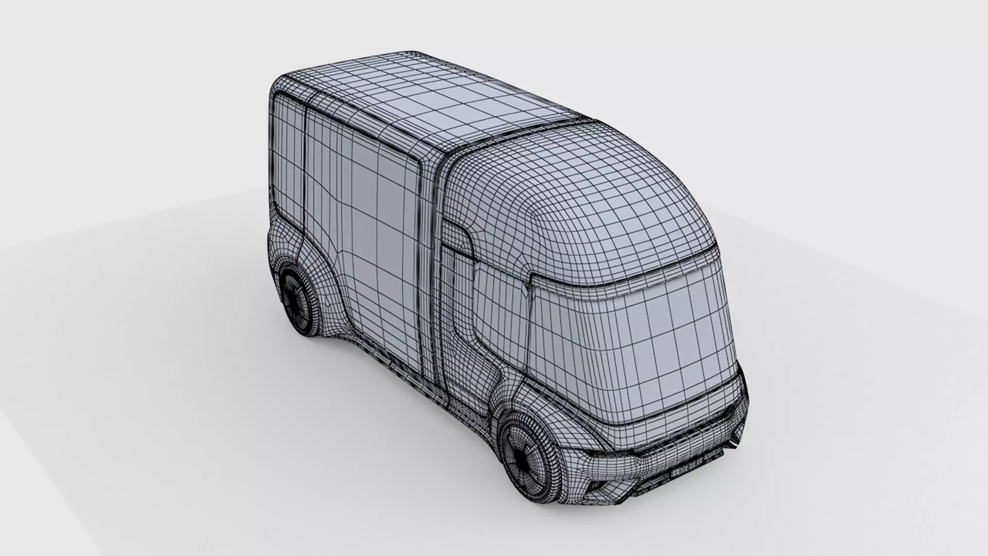 Autonomous Urban Delivery Vehicle 3D model_10