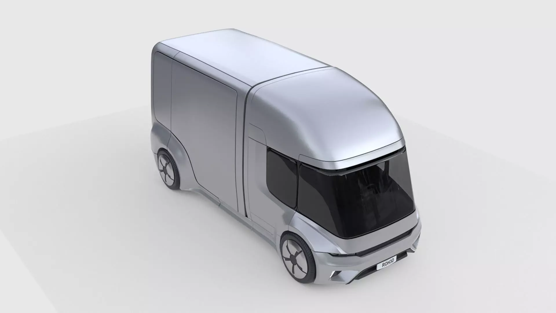 Autonomous Urban Delivery Vehicle 3D model_4