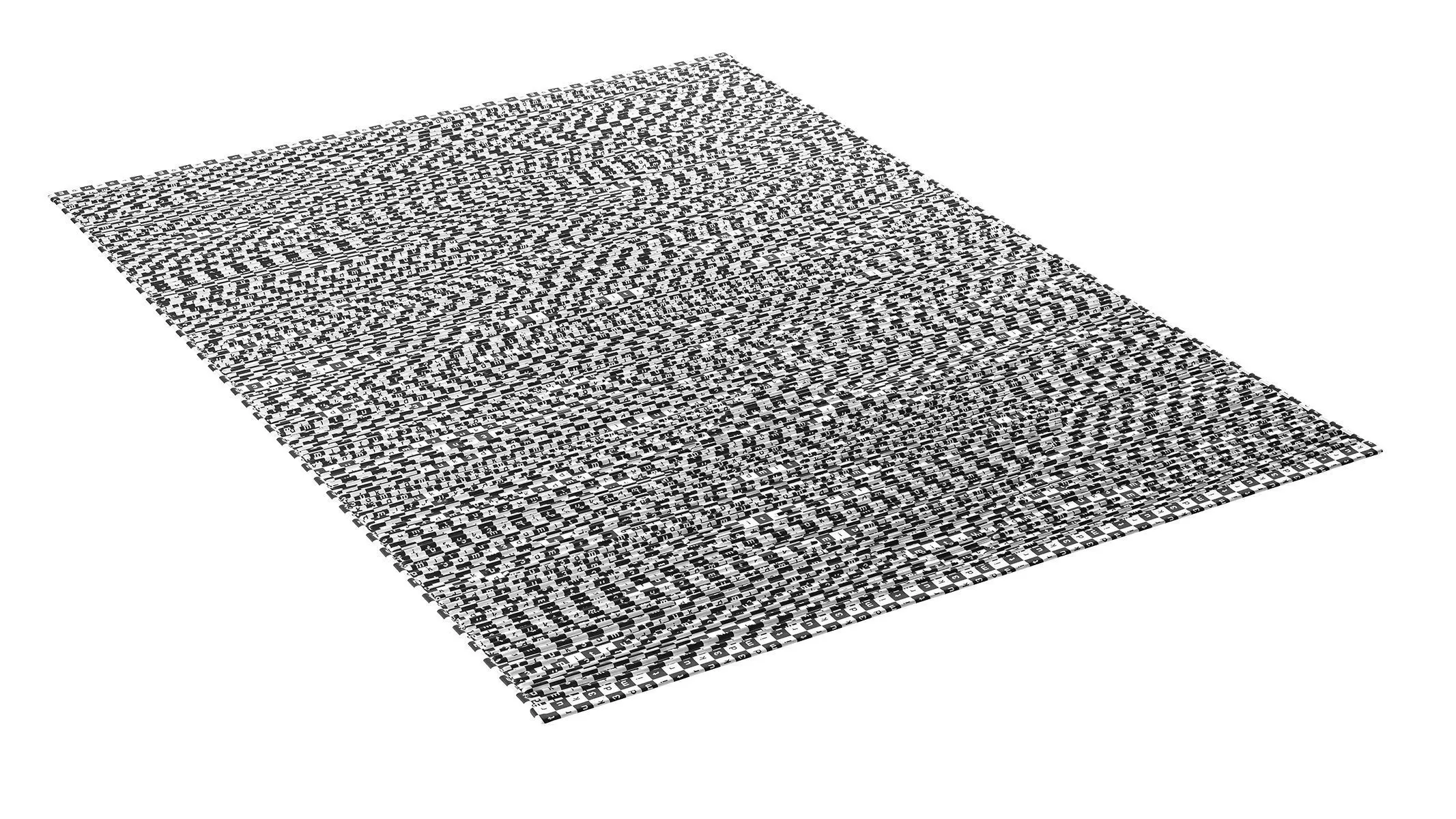 nuLOOM Sherley Stacked Diamond Tassel Area Rug  3D model_17