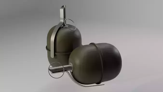 3 Soviet and 3 USA grenades