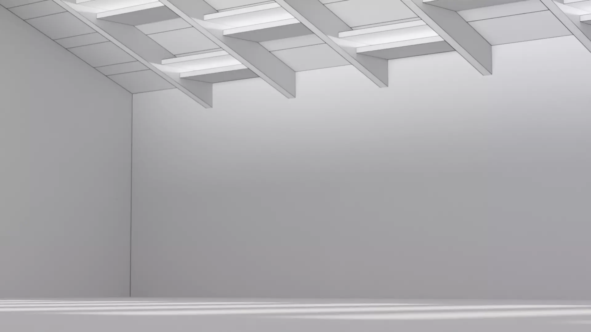 Modern Factory Low-poly 3D model_6