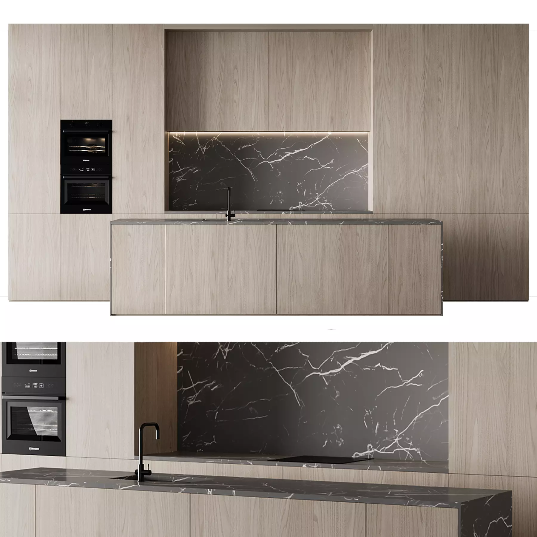 Kitchen set 33 3D model_1