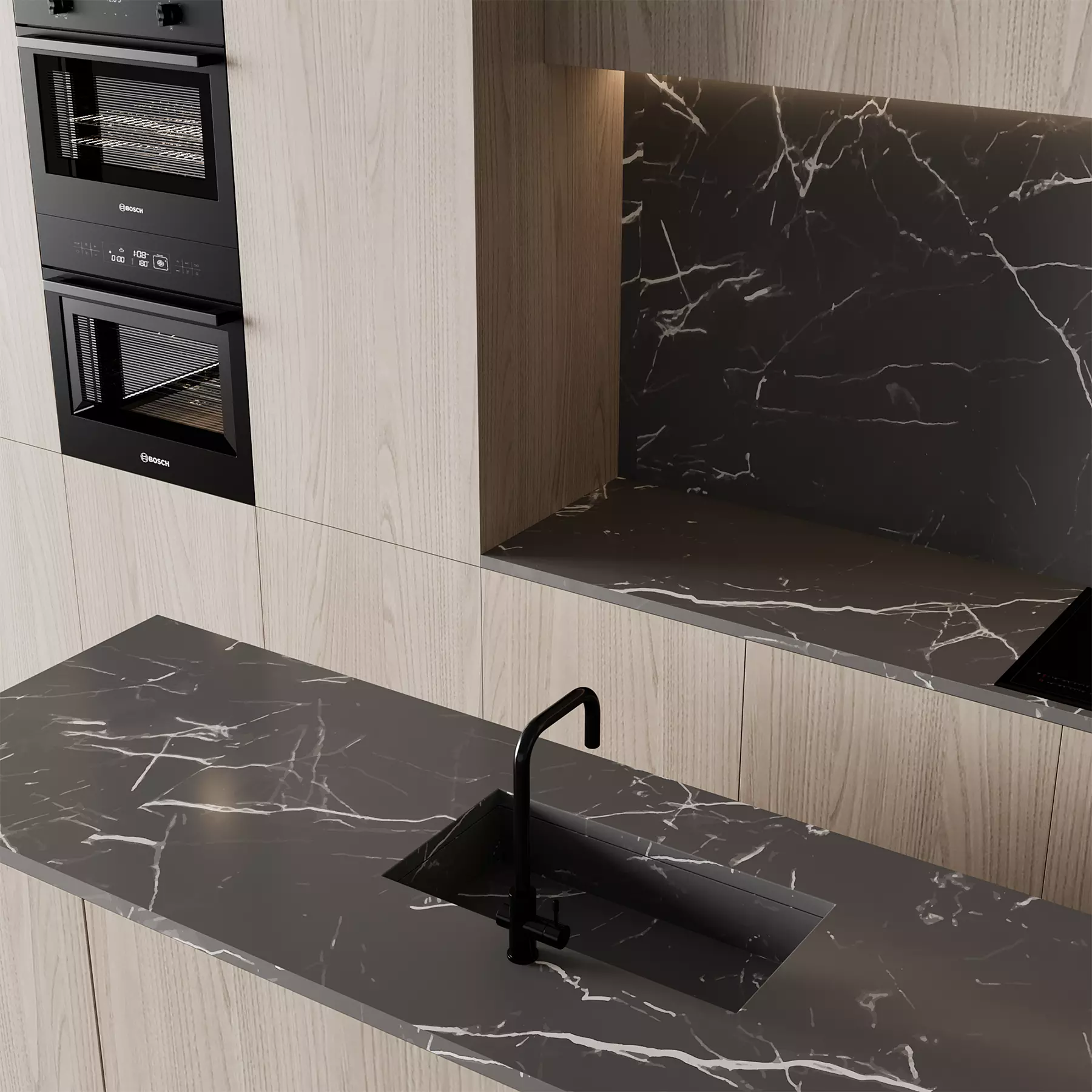 Kitchen set 33 3D model_3