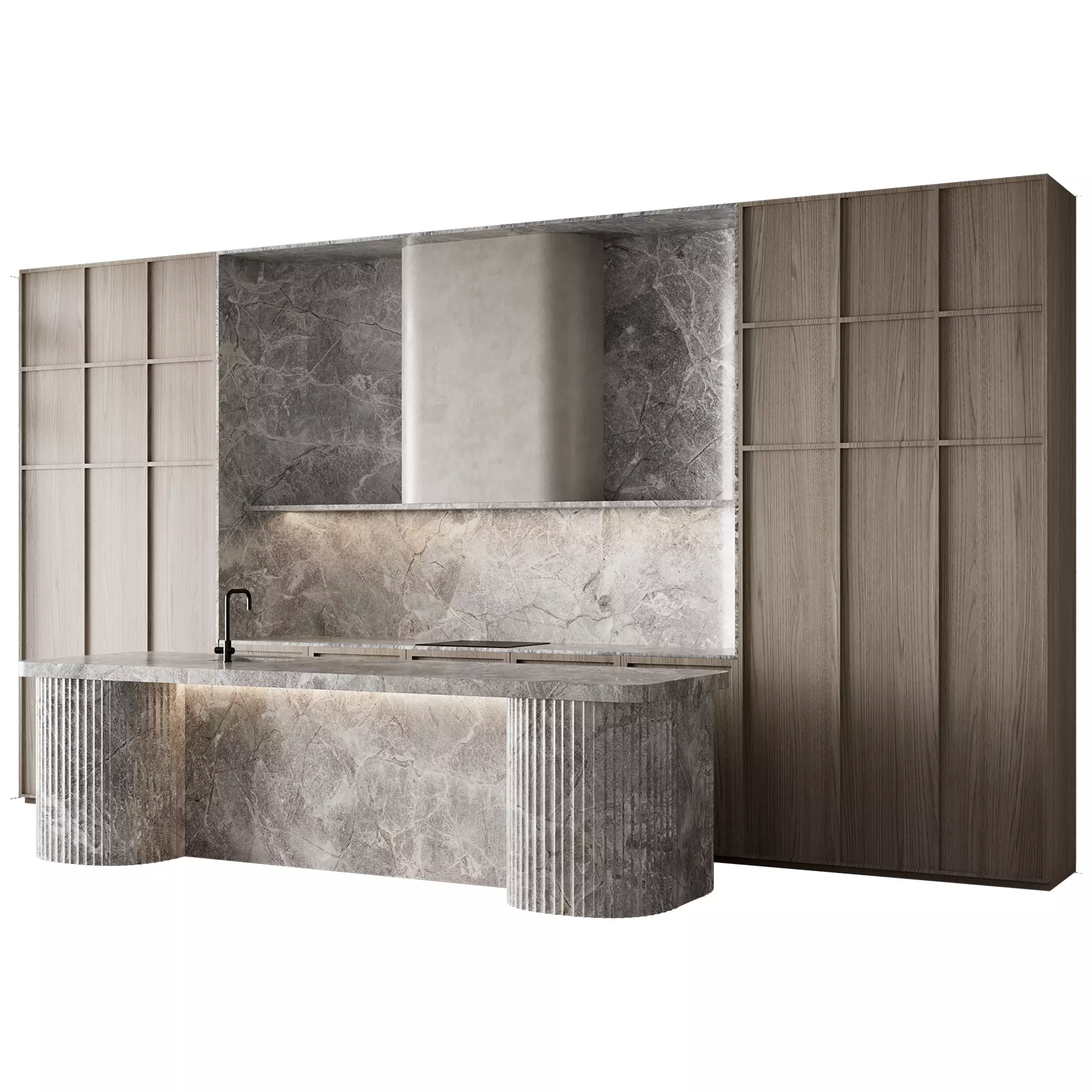 Kitchen set 28 3D model_4