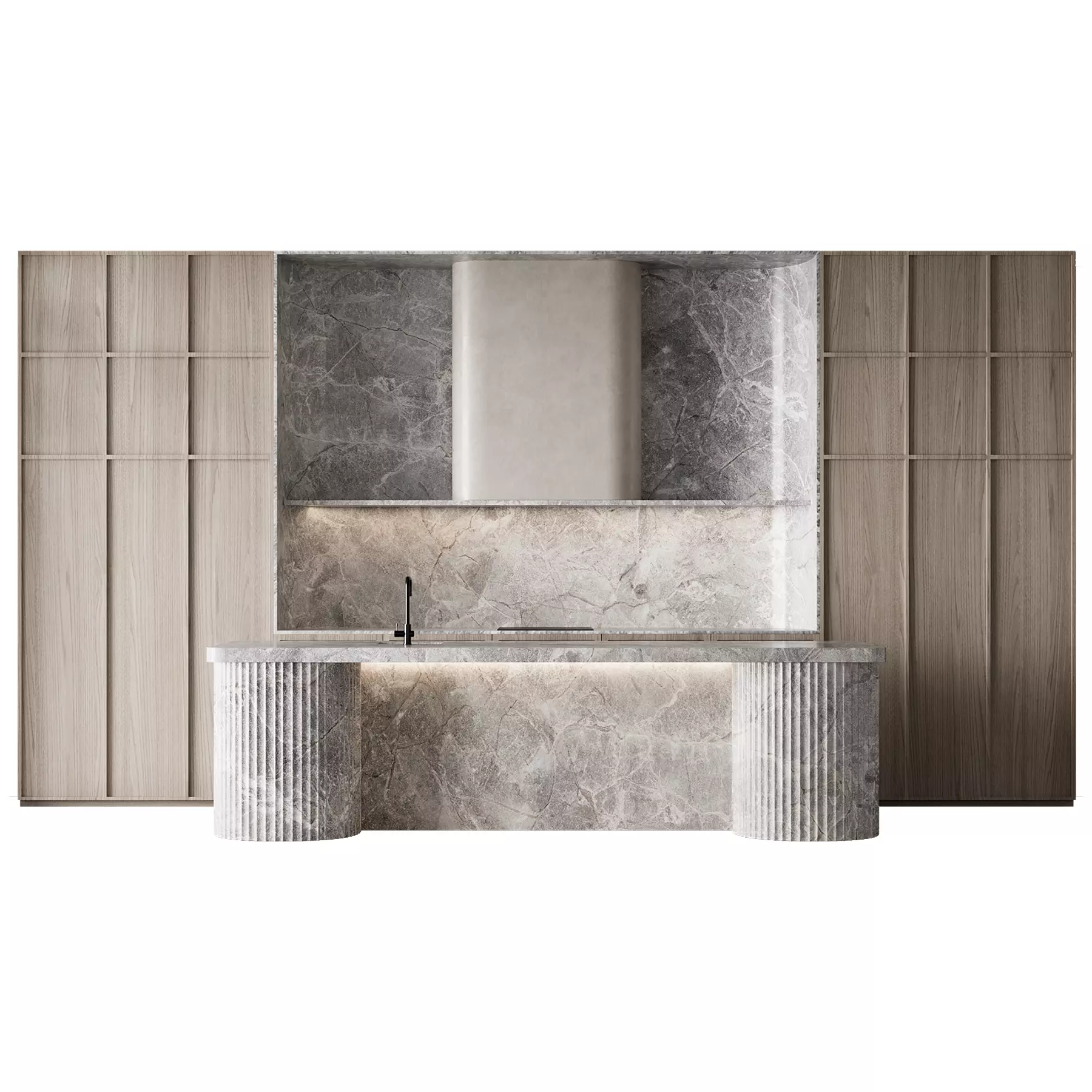 Kitchen set 28 3D model_3