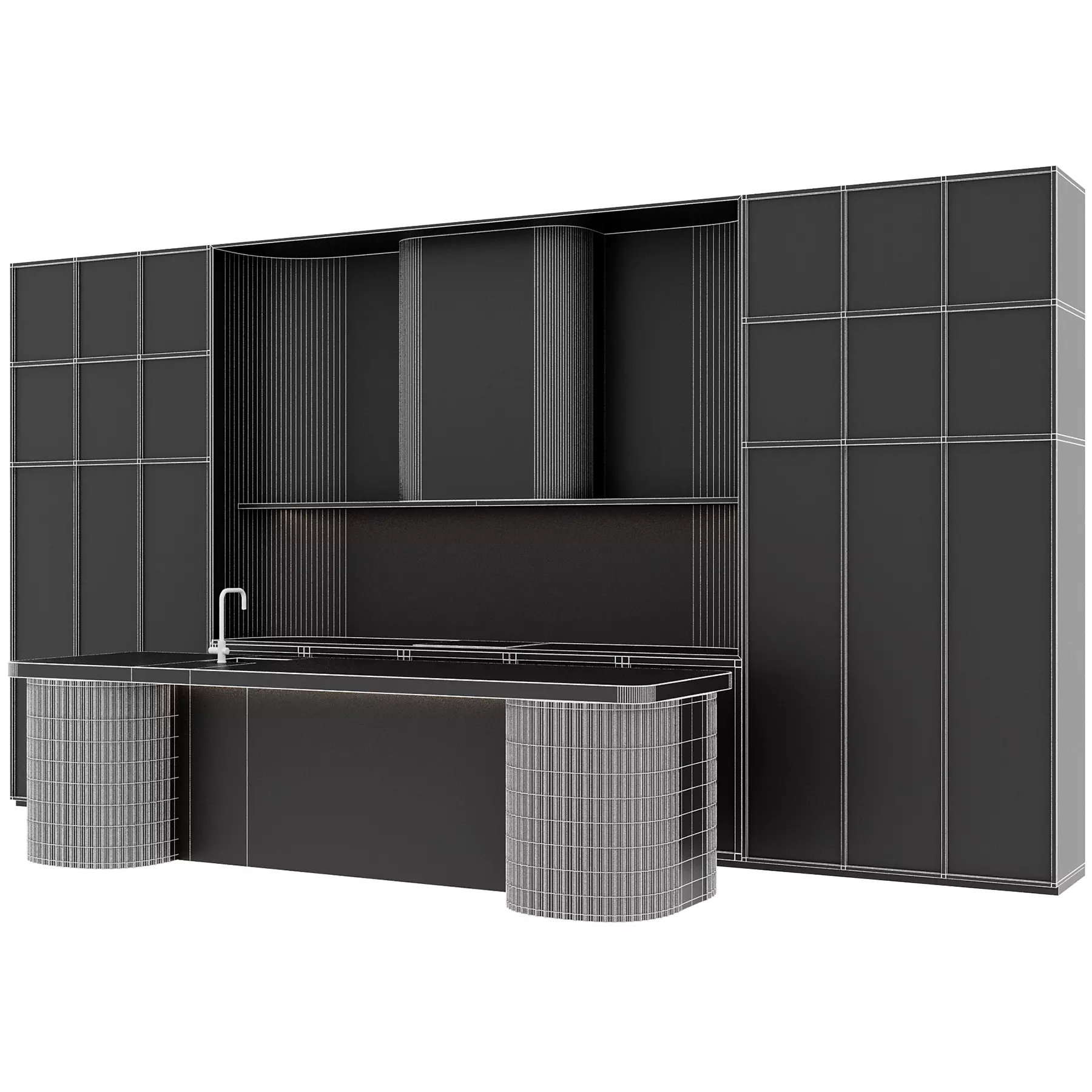 Kitchen set 28 3D model_5