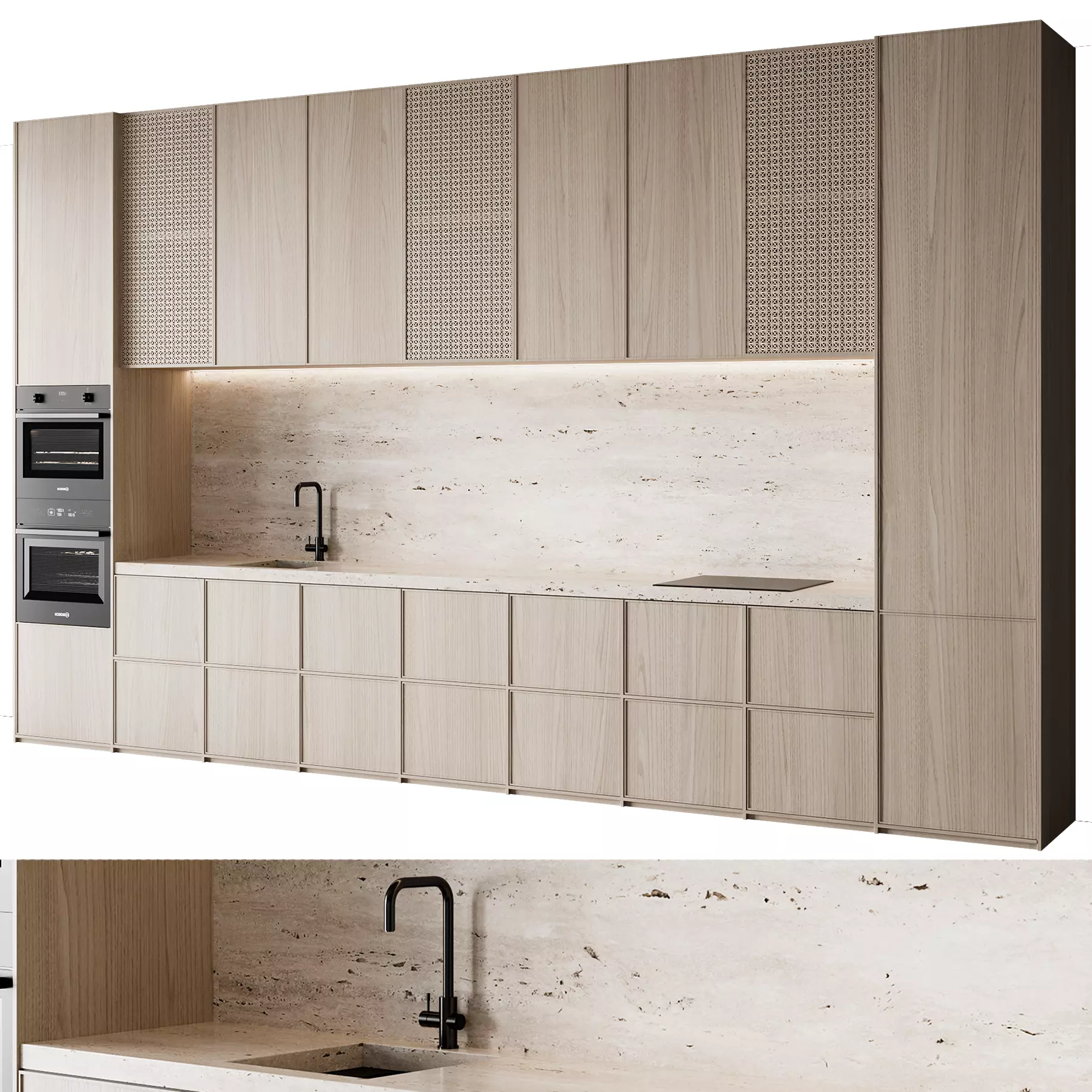 Kitchen set 26 3D model_0