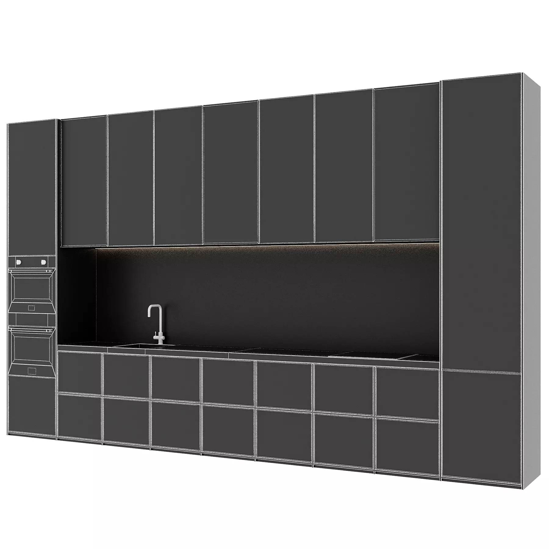 Kitchen set 26 3D model_5