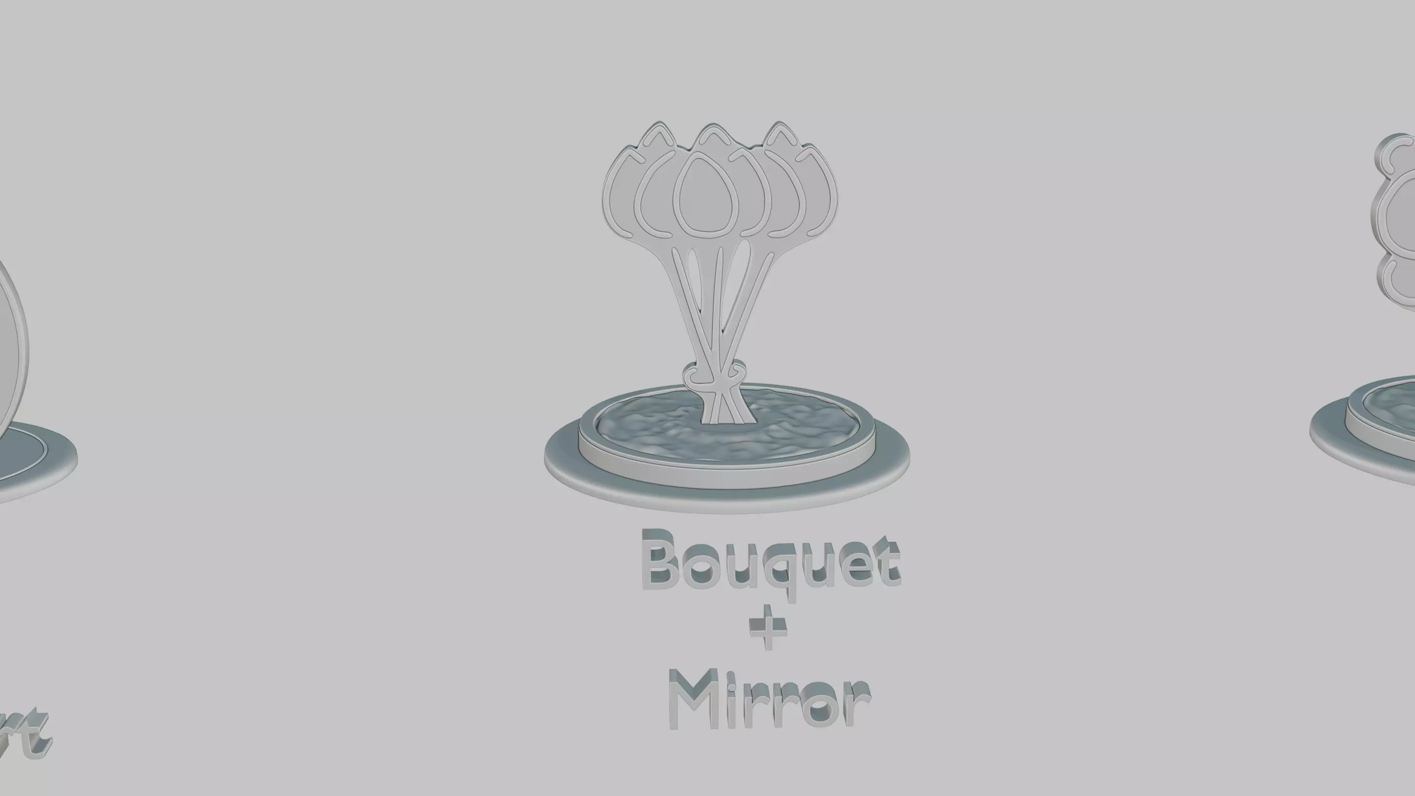 Valentines Love Pack Emoji Statues 3D print model_22