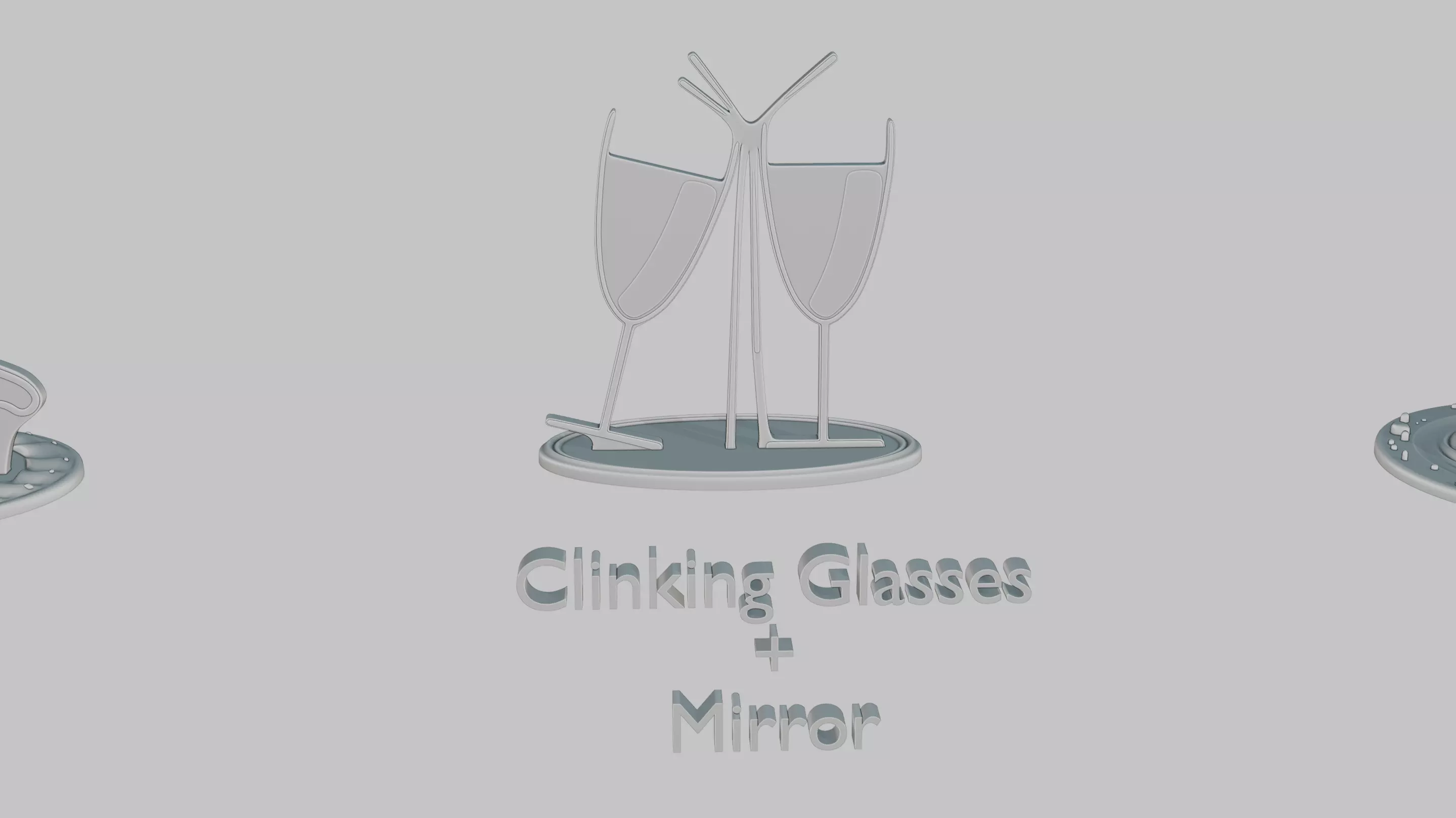 Valentines Love Pack Emoji Statues 3D print model_34