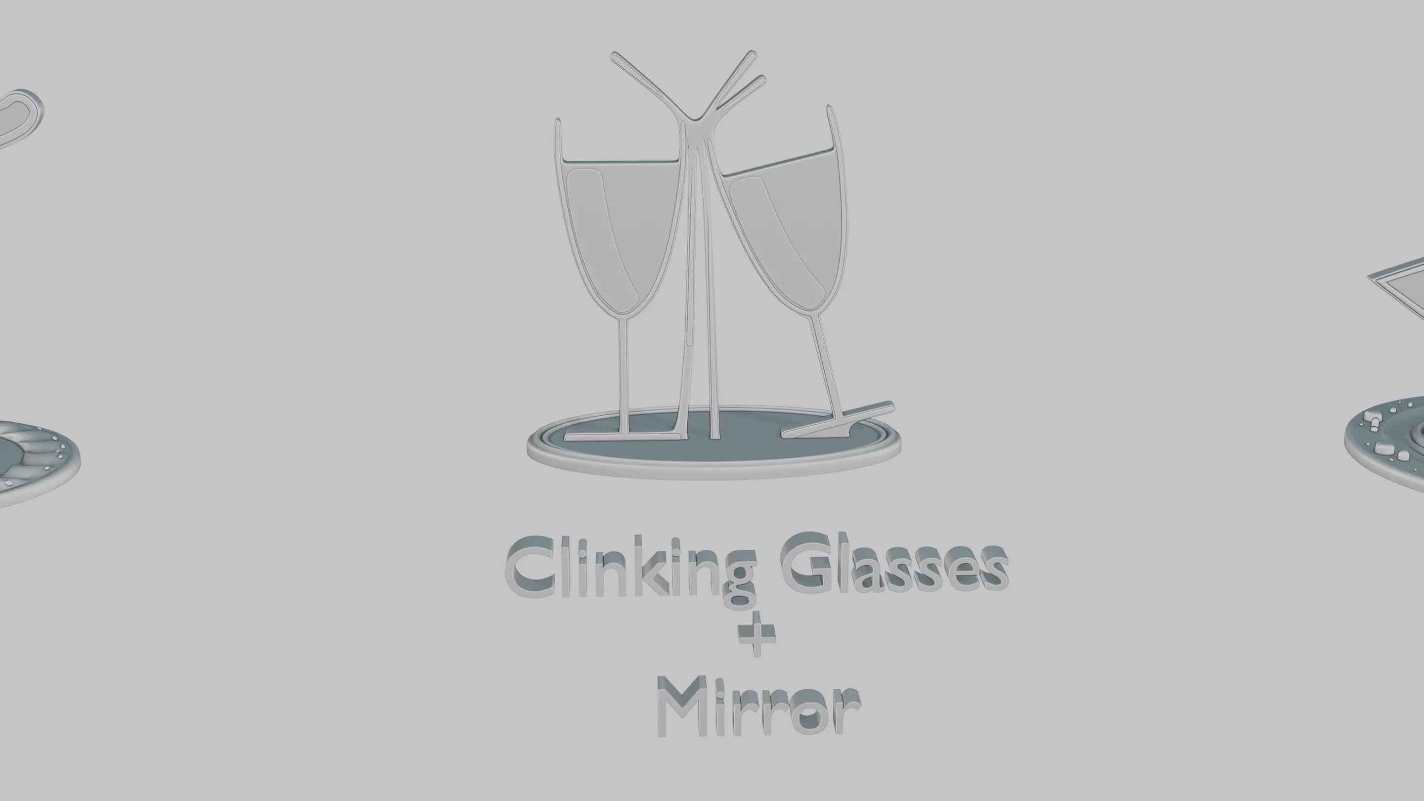 Valentines Love Pack Emoji Statues 3D print model_33