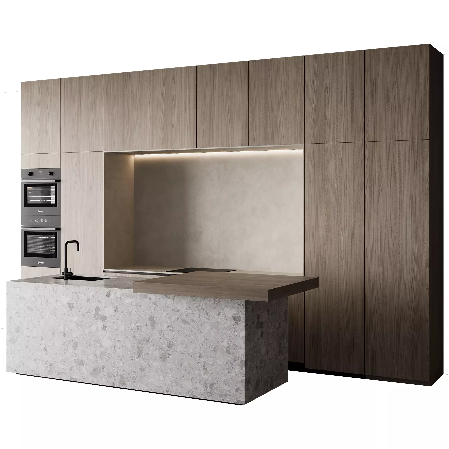 Kitchen set 23 3D model_0