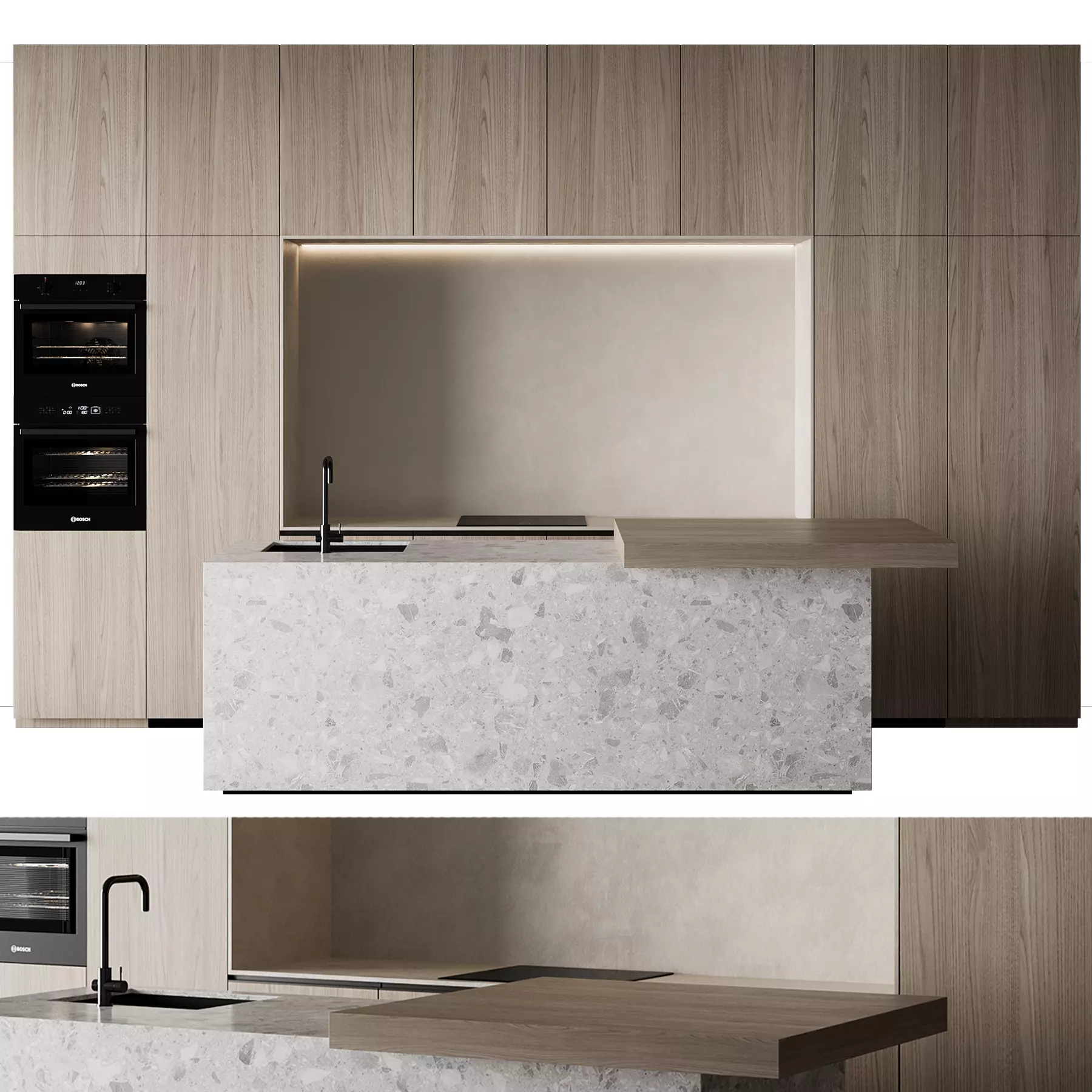 Kitchen set 23 3D model_3