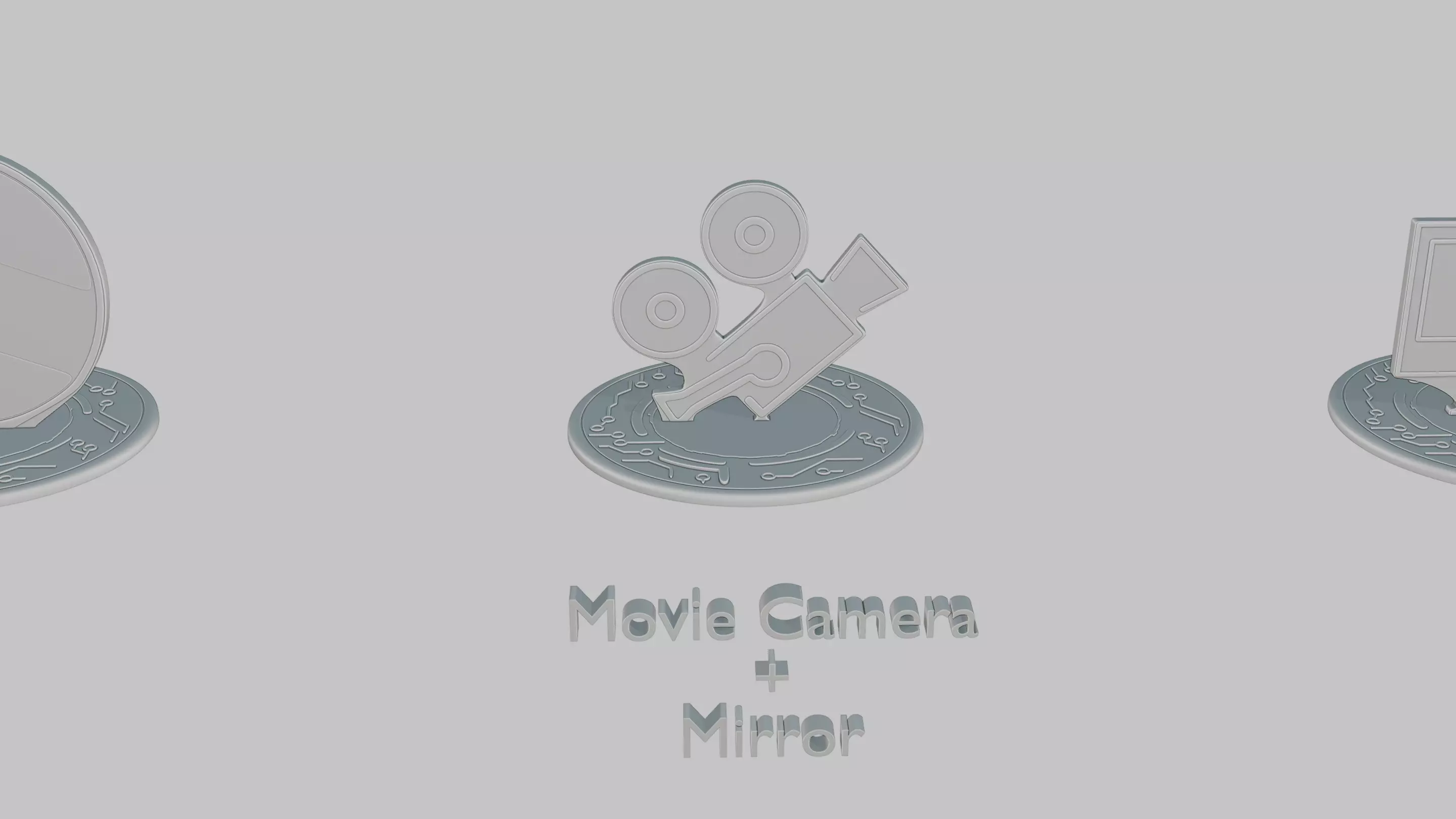 Vaporwave Retro Pack Emoji Statues 3D print model_10