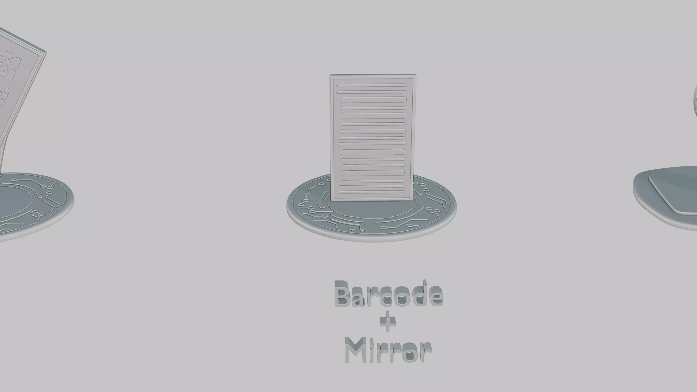 Vaporwave Retro Pack Emoji Statues 3D print model_17