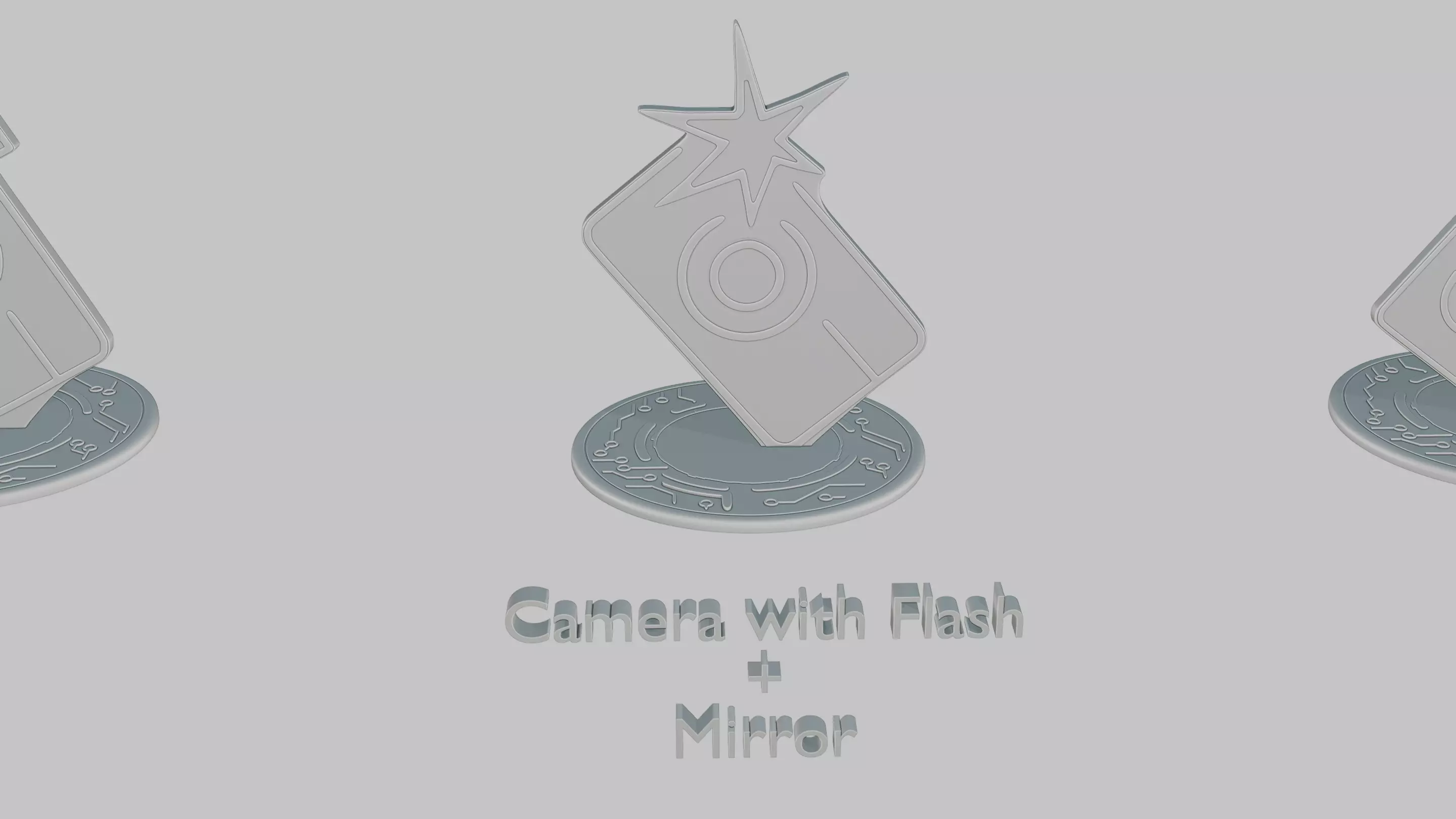 Vaporwave Retro Pack Emoji Statues 3D print model_13