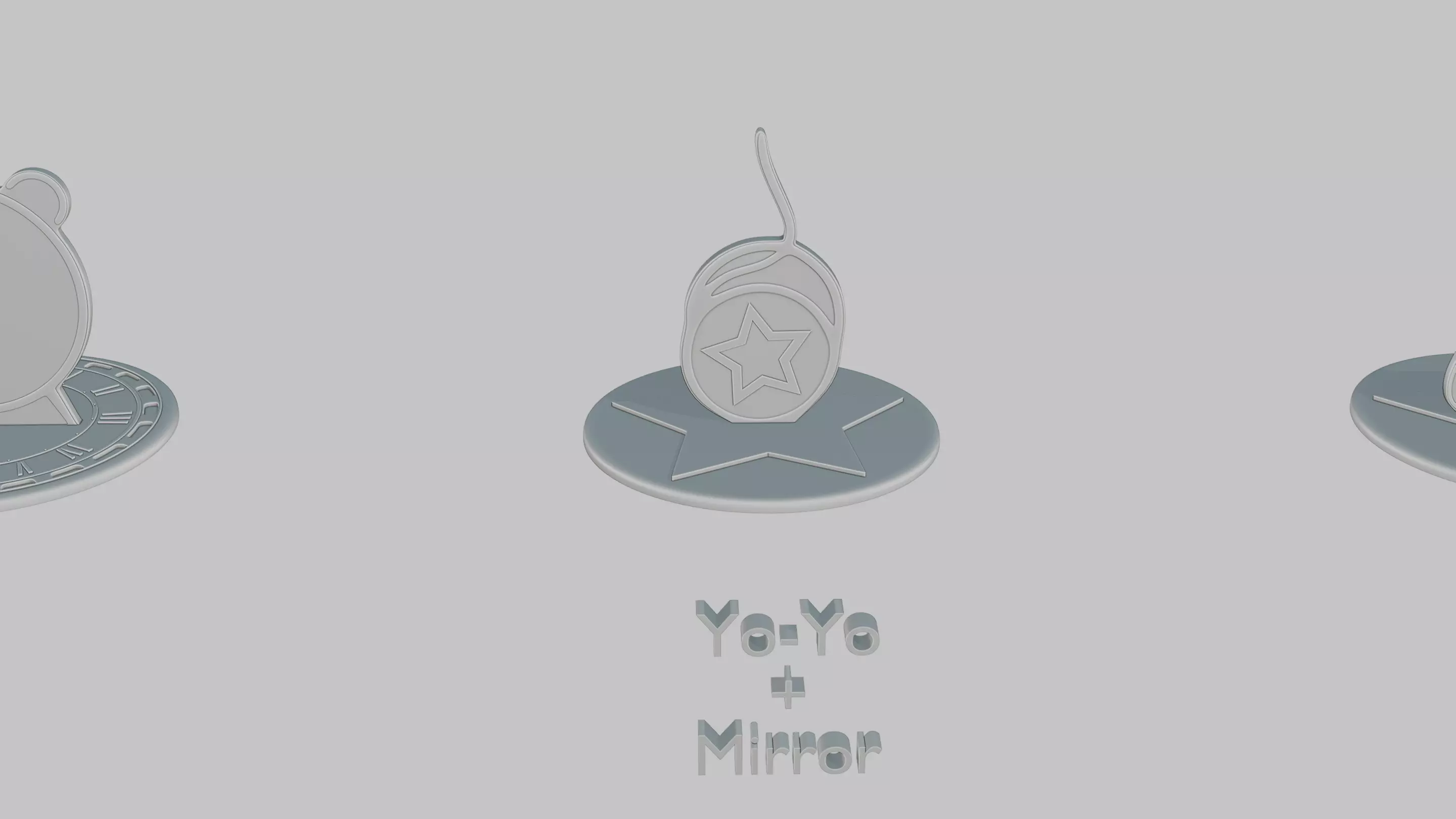 Vaporwave Retro Pack Emoji Statues 3D print model_3