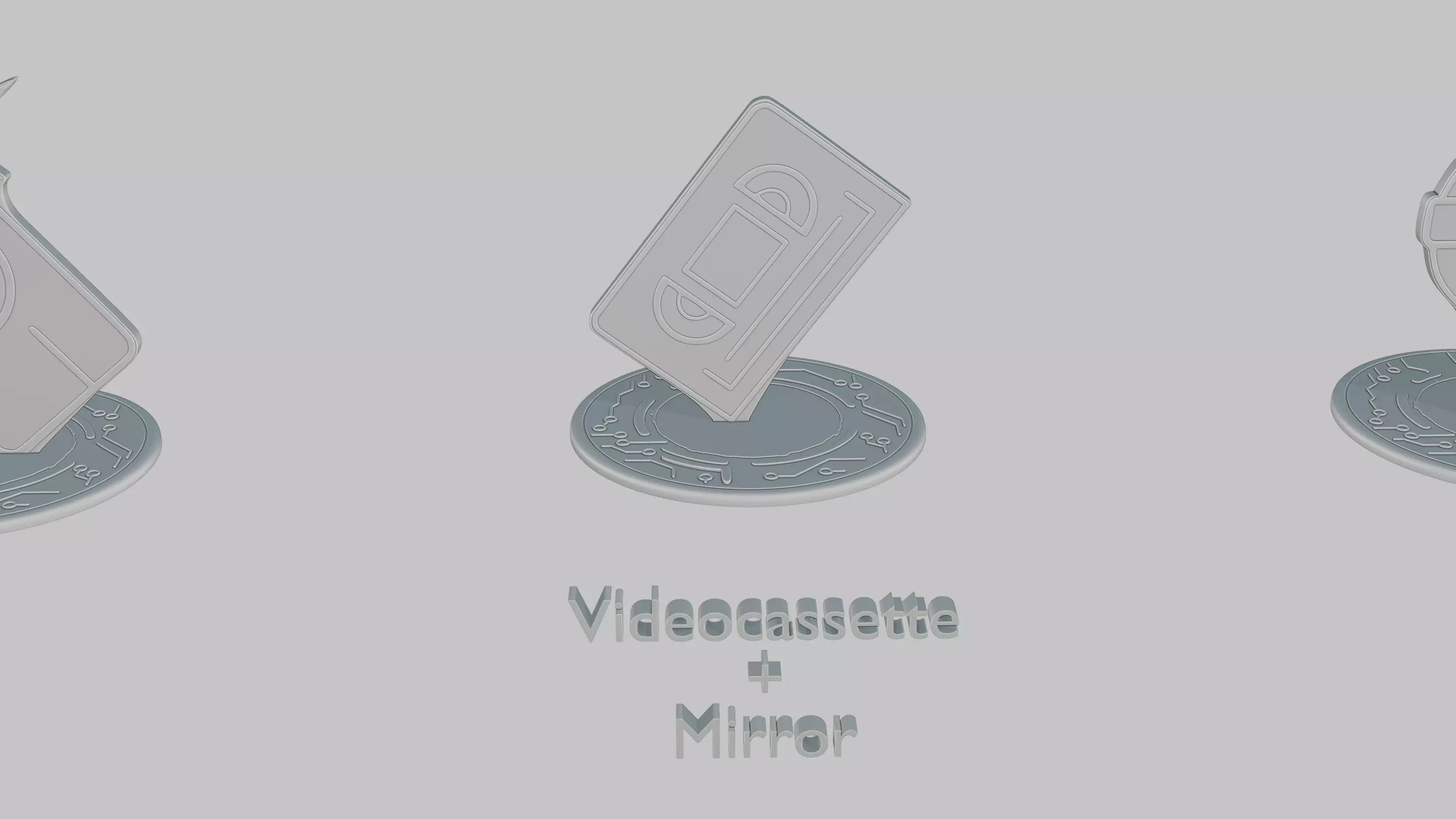 Vaporwave Retro Pack Emoji Statues 3D print model_14