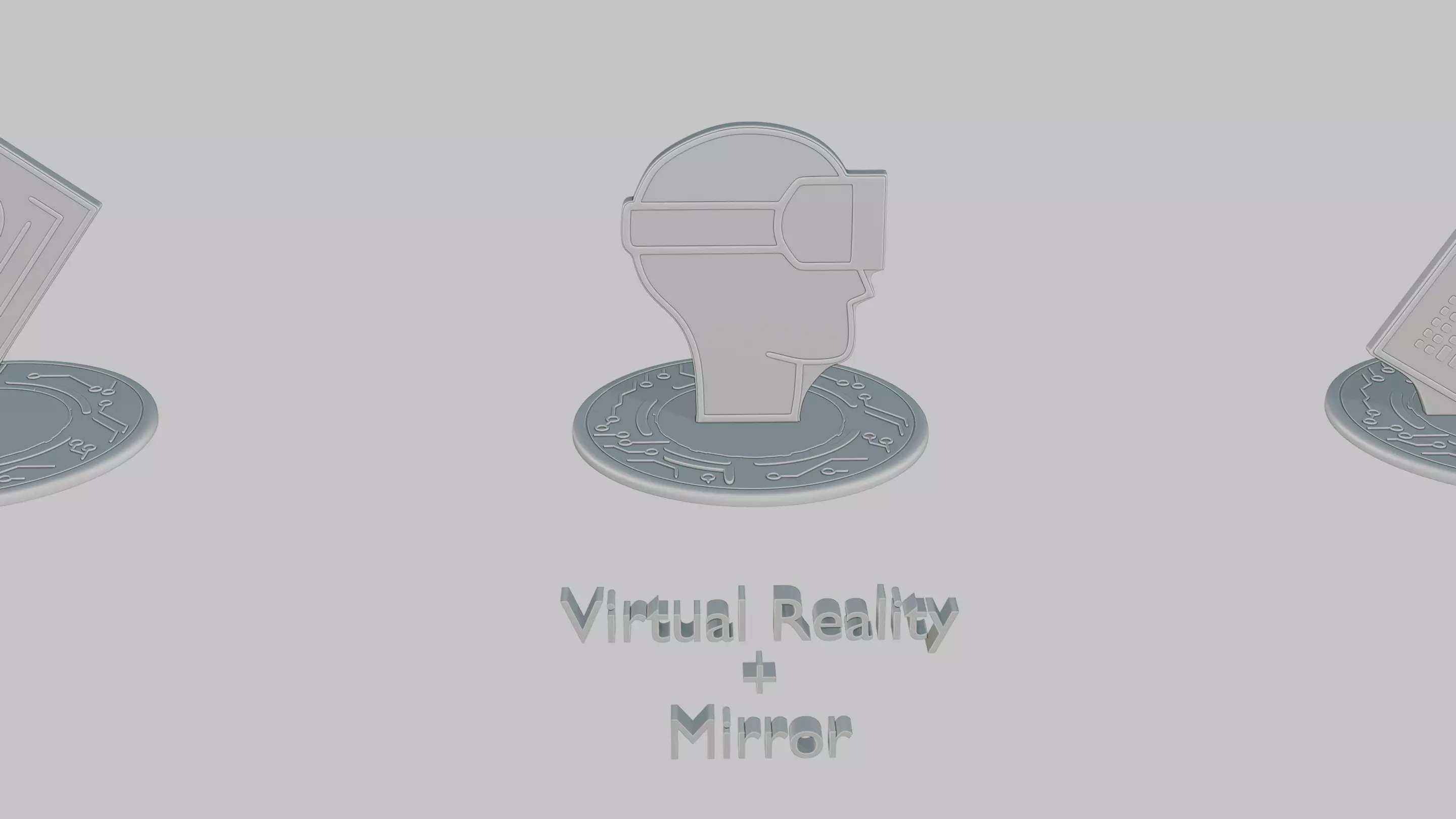 Vaporwave Retro Pack Emoji Statues 3D print model_15