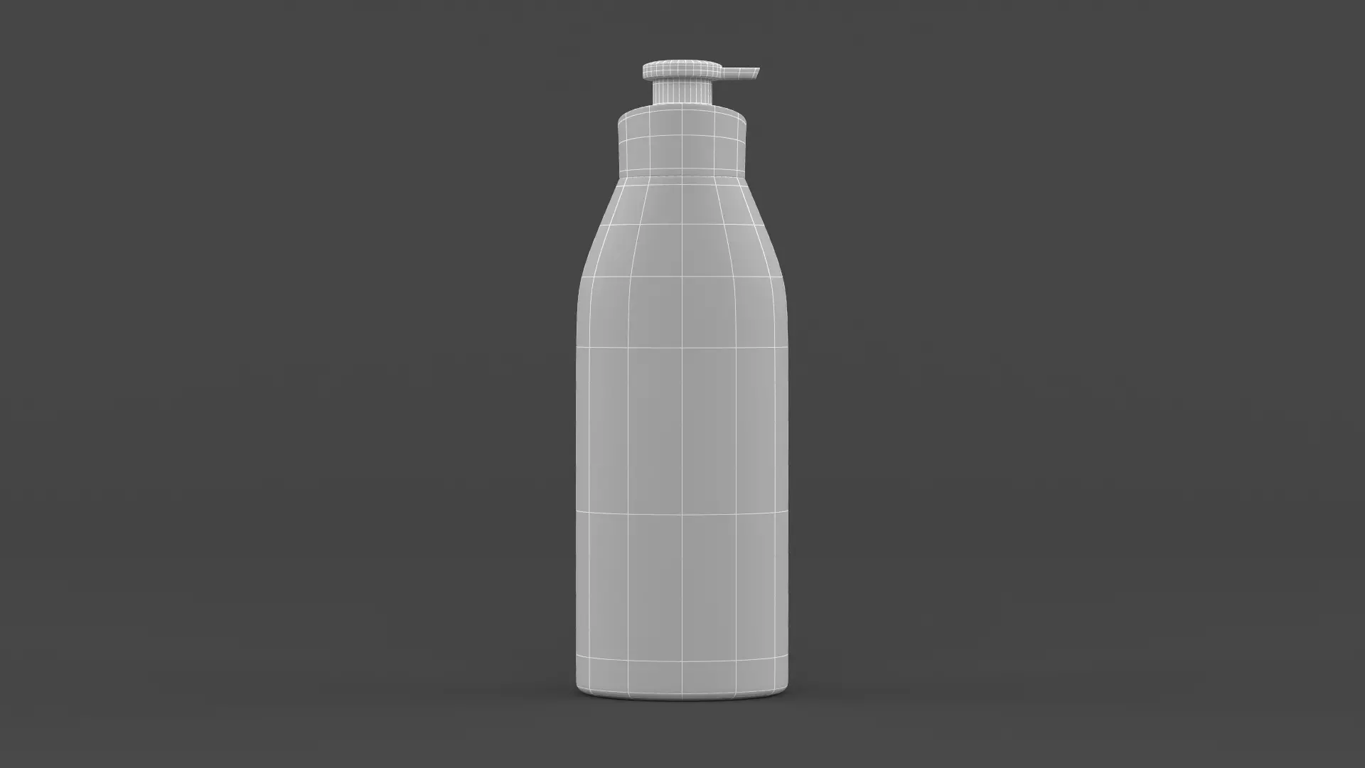 Nivea Body Lotion 3D model_9
