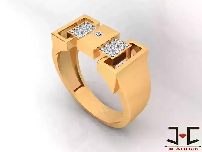 0268 - Gents Ring - JCADHub