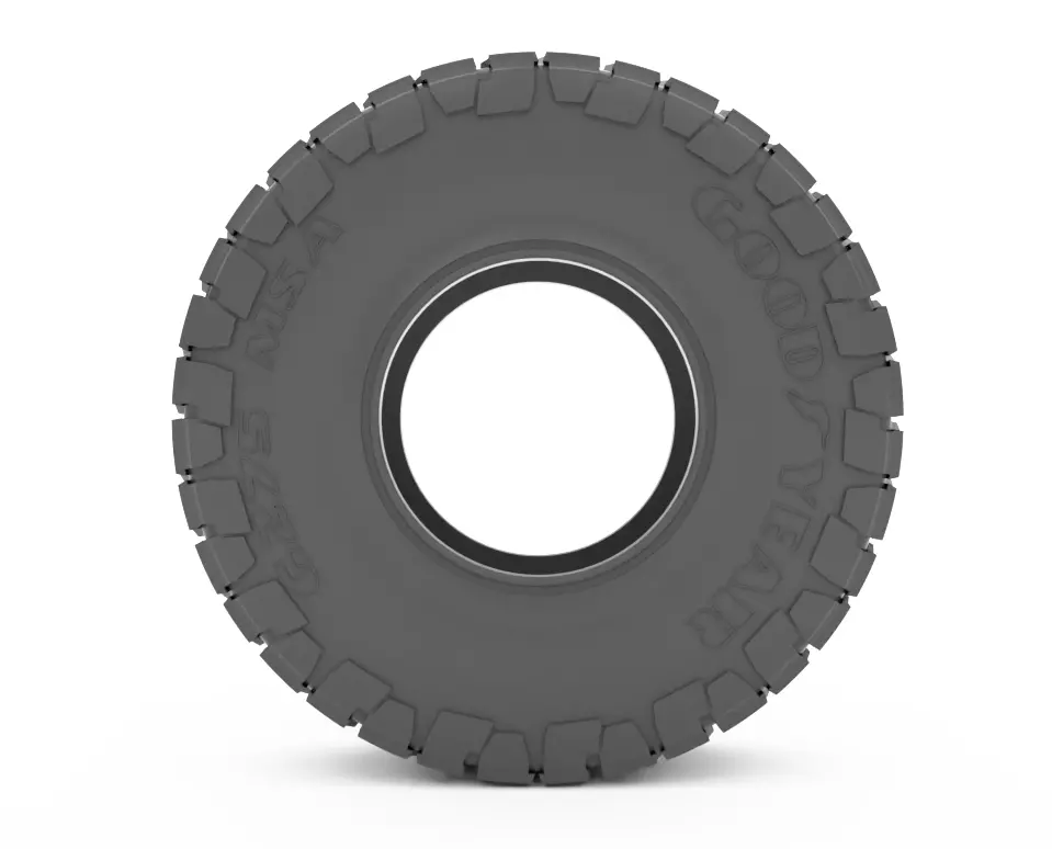 OFF Road Tires 3D model_1