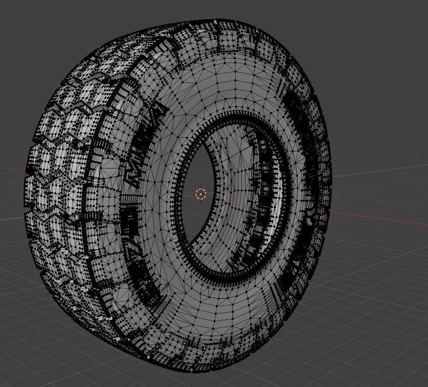 OFF Road Tires 3D model_2