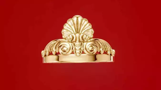 Floral ornament Ring