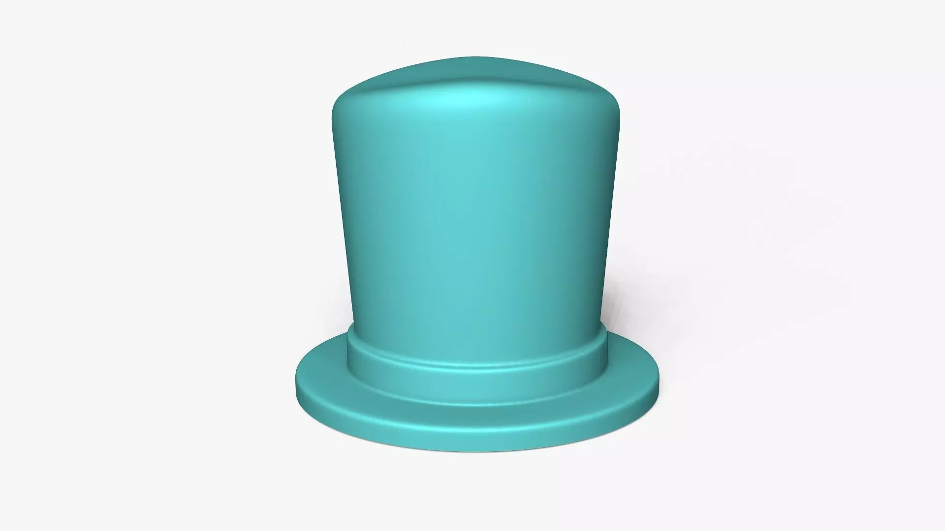 Cute Alien Miniature - Top Hat - Chibi 3D print model_12