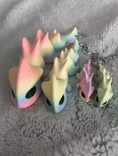 Mini articulated dragon 