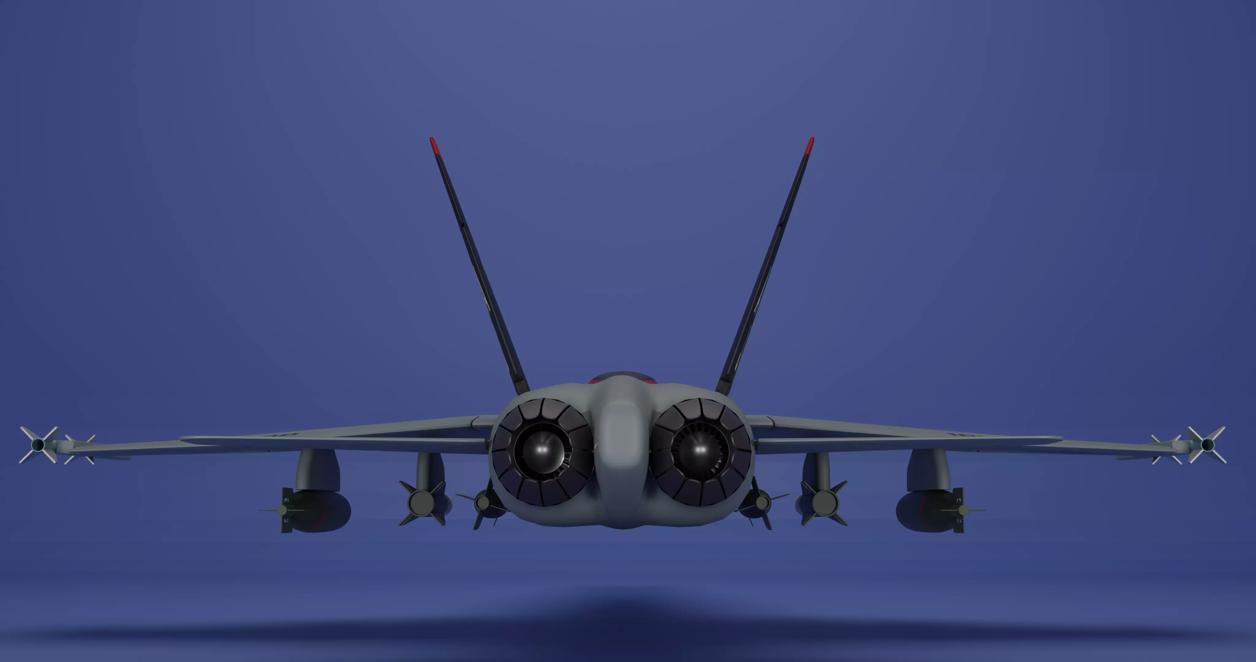 McDonnell Douglas FA-18 Hornet 3D model_9