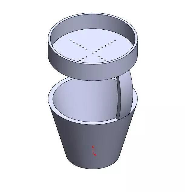 FlowePot 3D print model_0