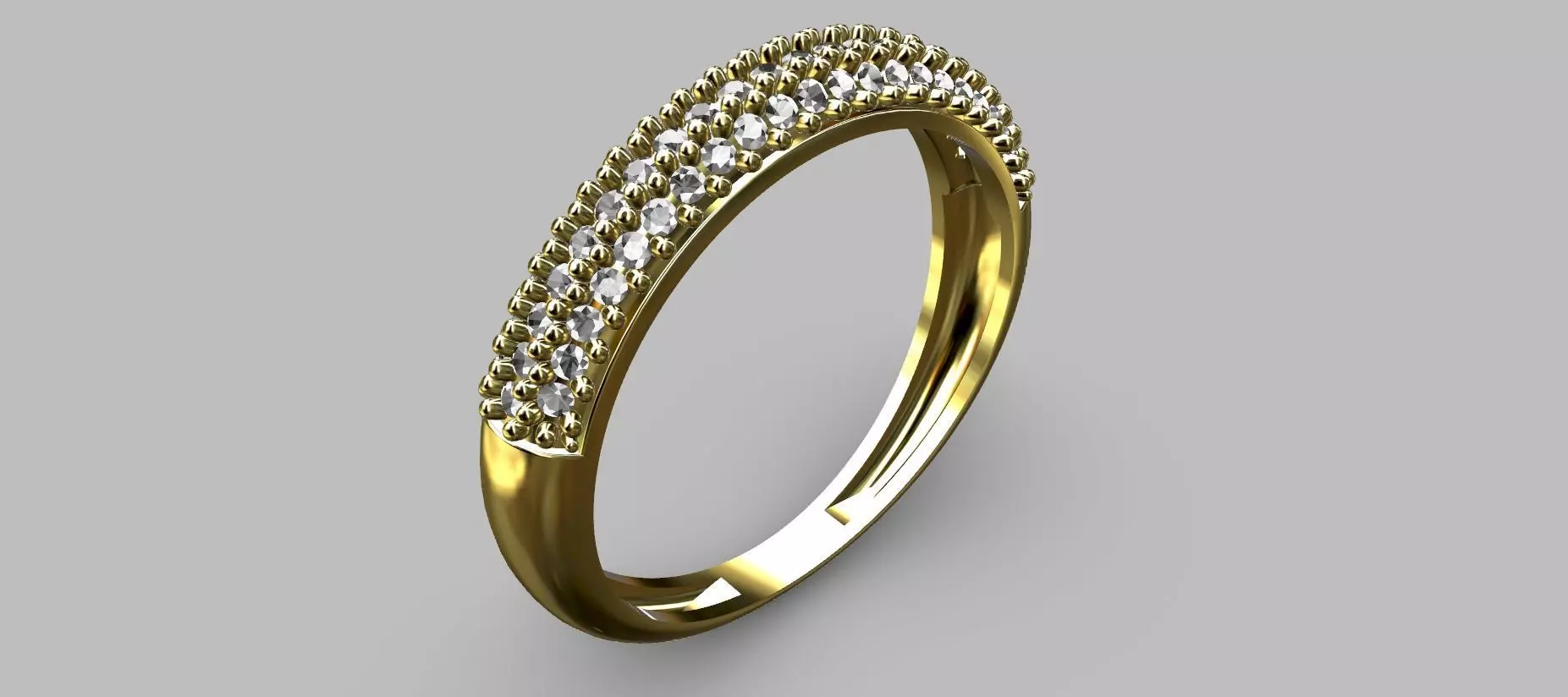 Banana Ring 3D print model
