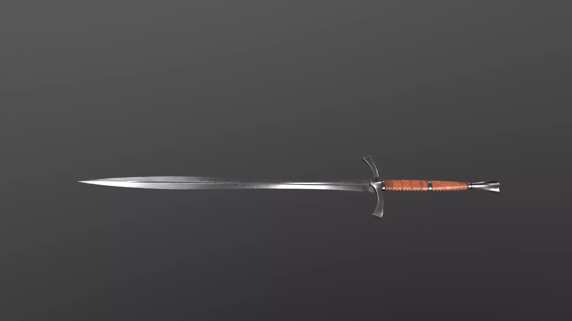 Dragon Swords Low-poly 3D model_20