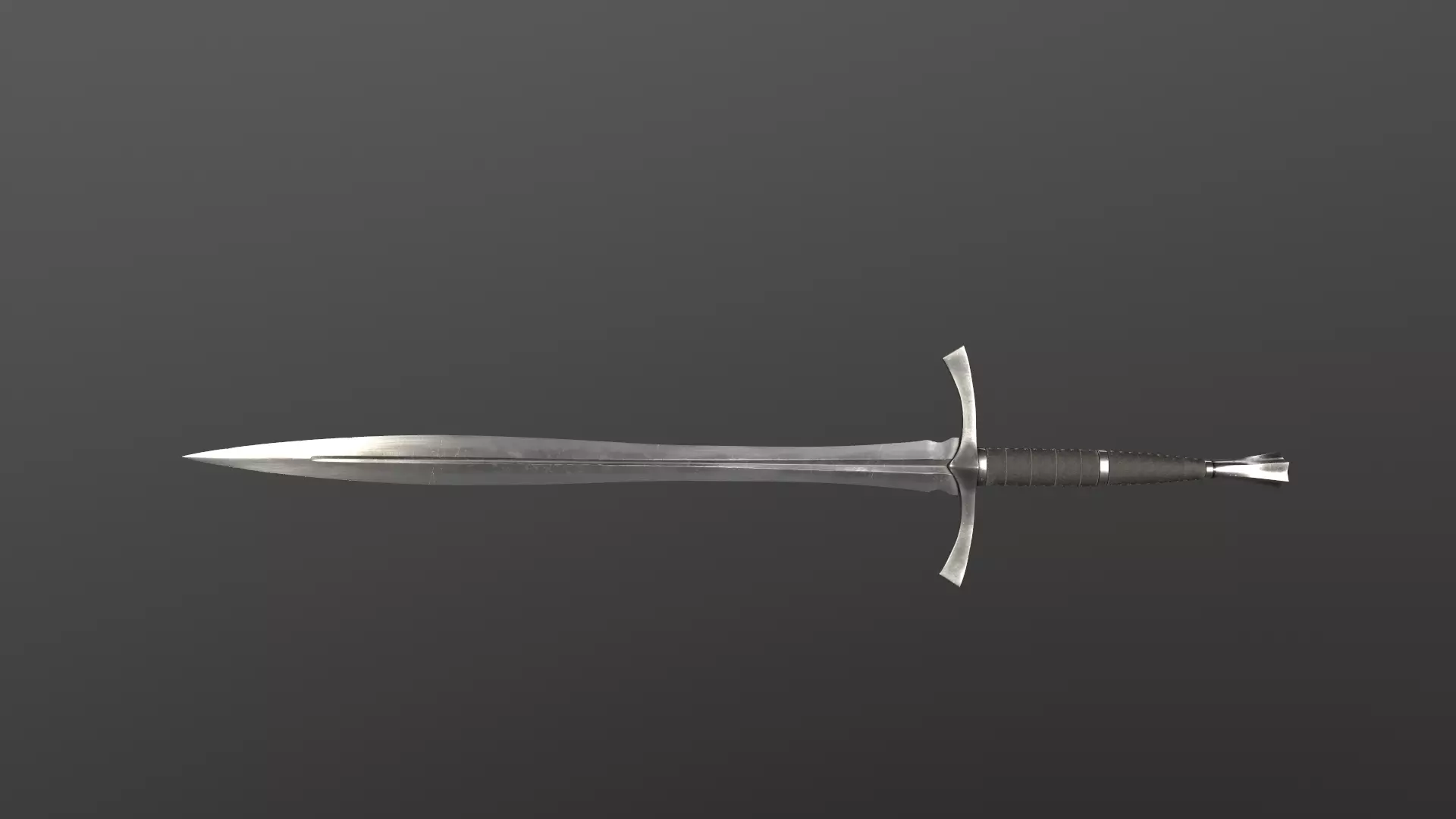Dragon Swords Low-poly 3D model_11