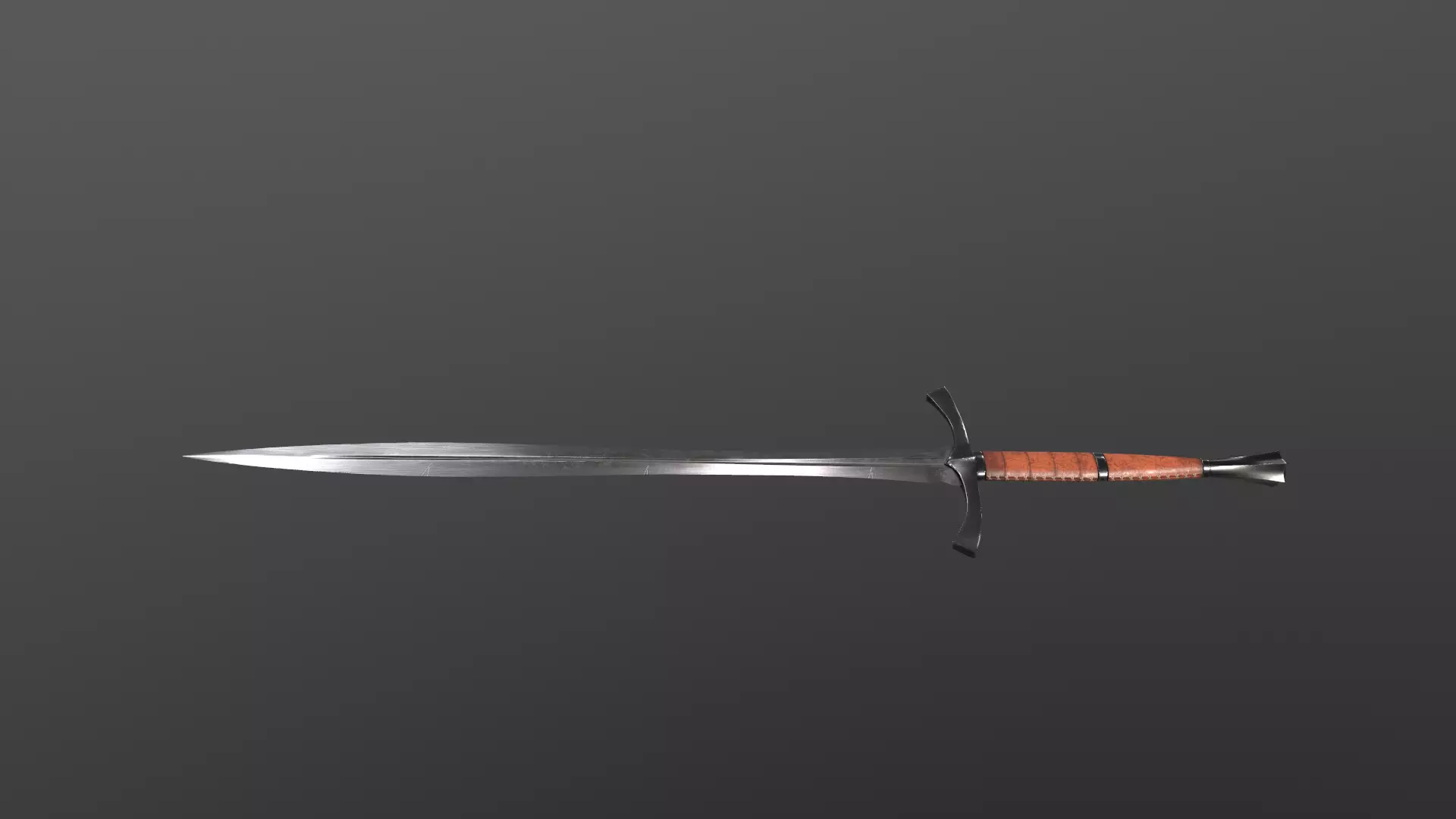 Dragon Swords Low-poly 3D model_17