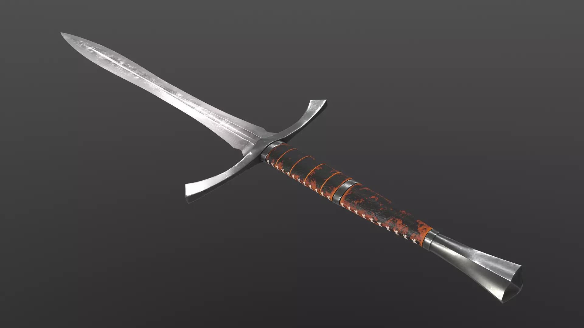 Dragon Swords Low-poly 3D model_31