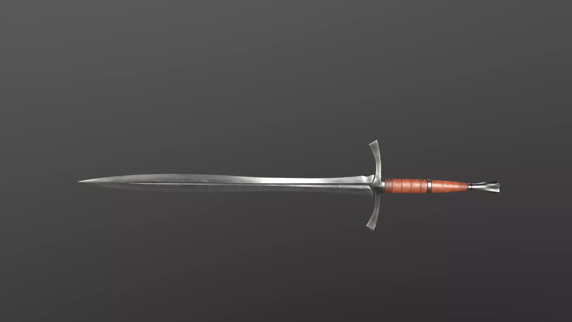Dragon Swords Low-poly 3D model_12