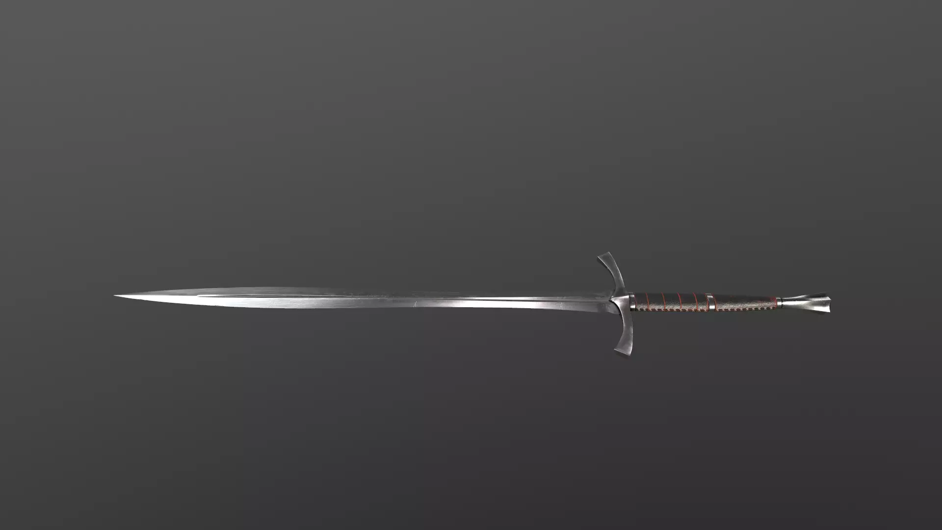 Dragon Swords Low-poly 3D model_18