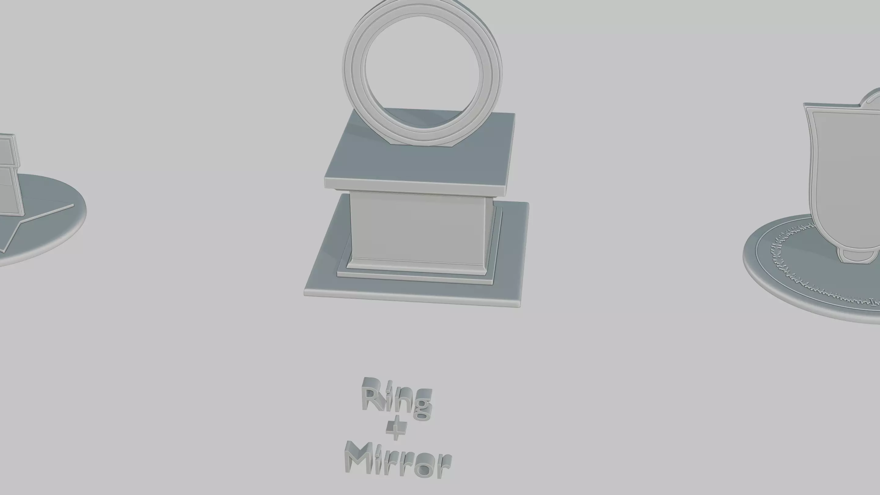 Wedding Vibes Pack Emoji Statues 3D print model_18