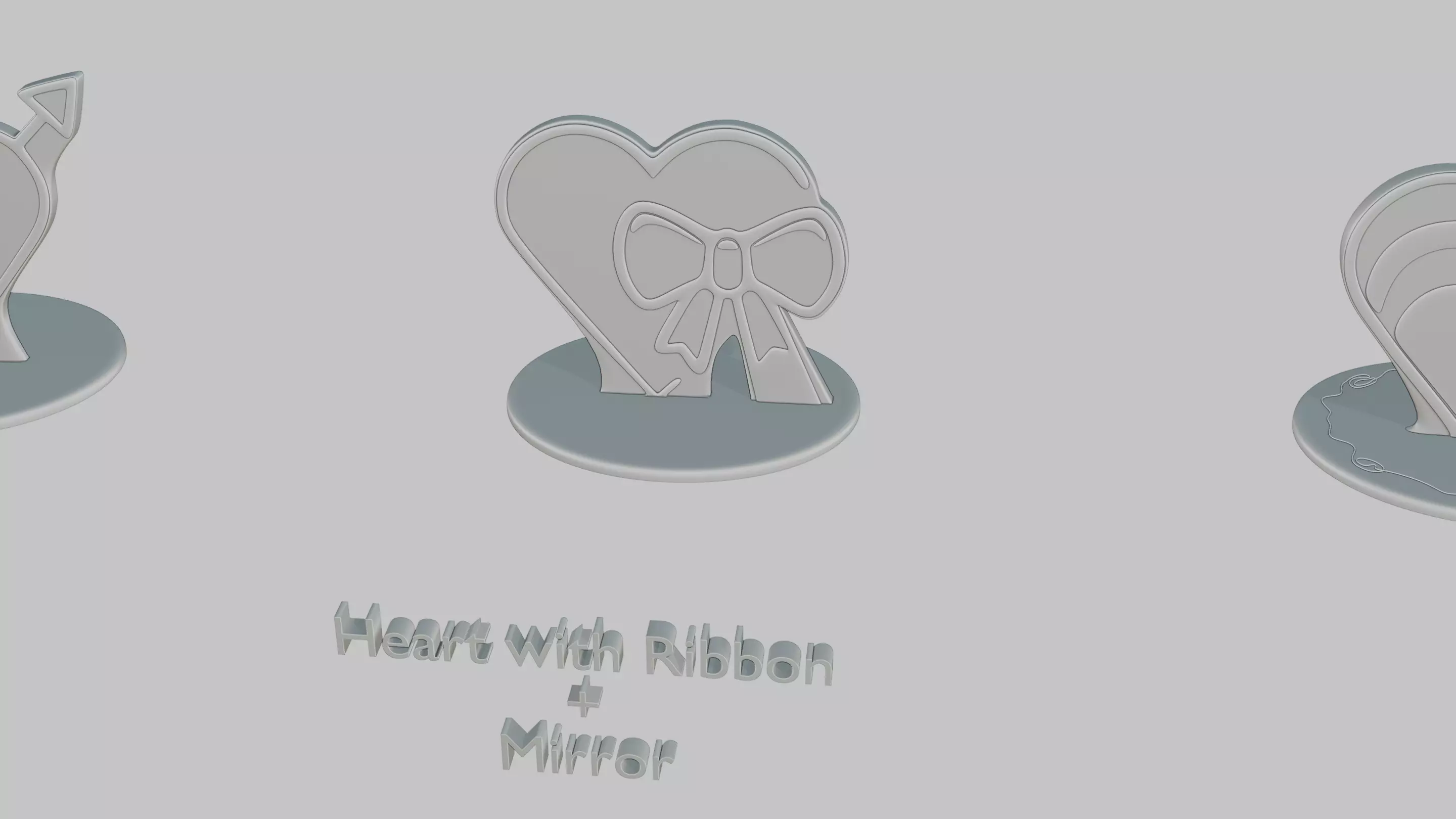 Wedding Vibes Pack Emoji Statues 3D print model_5