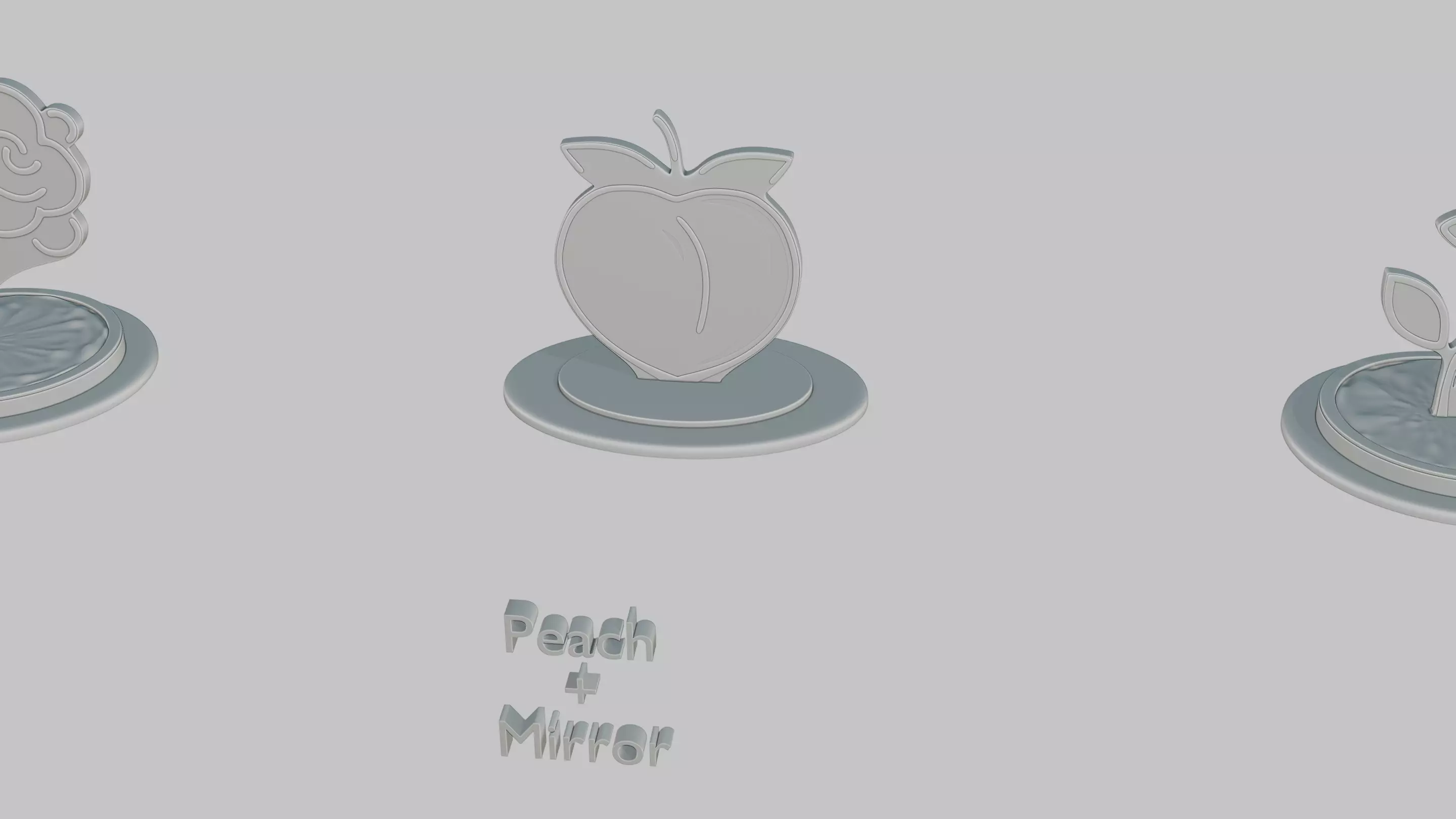 Wedding Vibes Pack Emoji Statues 3D print model_12