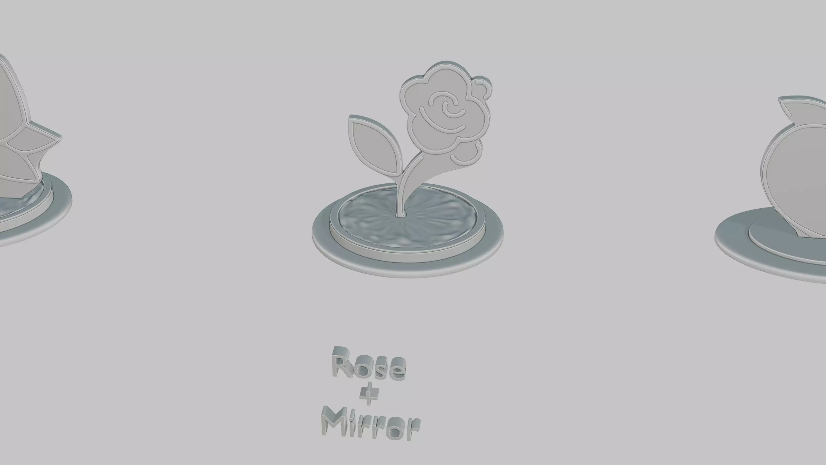 Wedding Vibes Pack Emoji Statues 3D print model_23