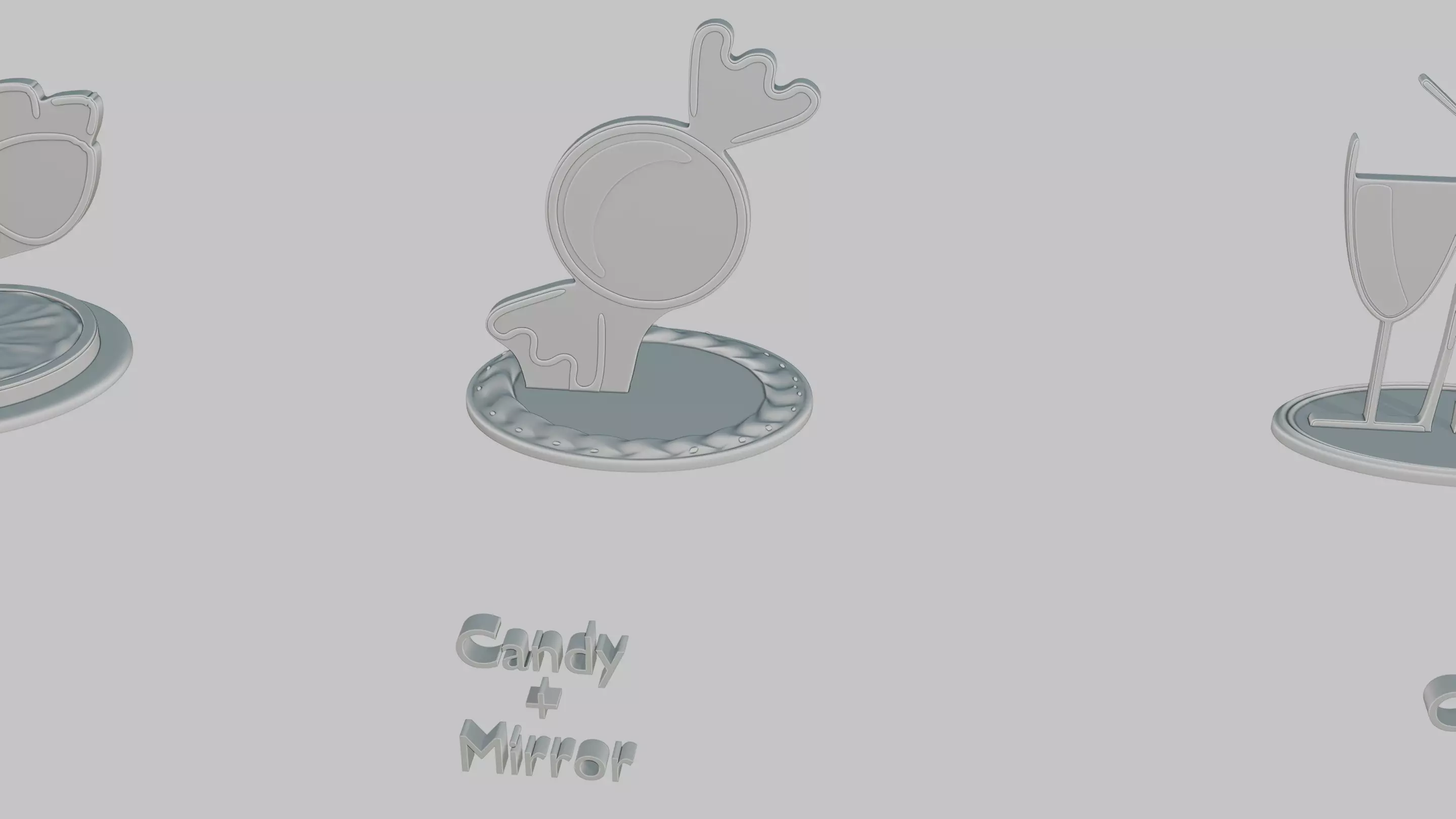 Wedding Vibes Pack Emoji Statues 3D print model_25