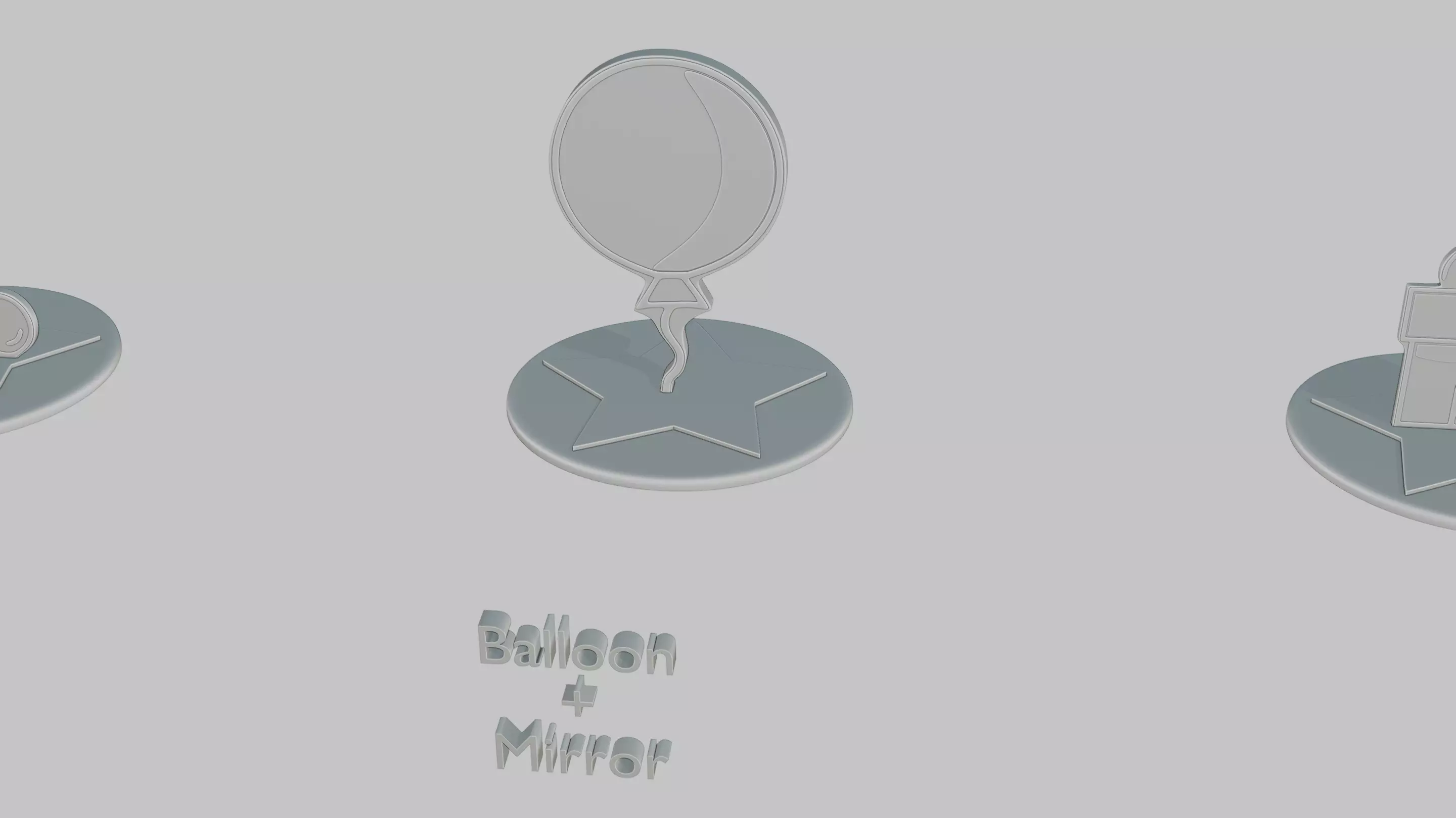 Wedding Vibes Pack Emoji Statues 3D print model_22