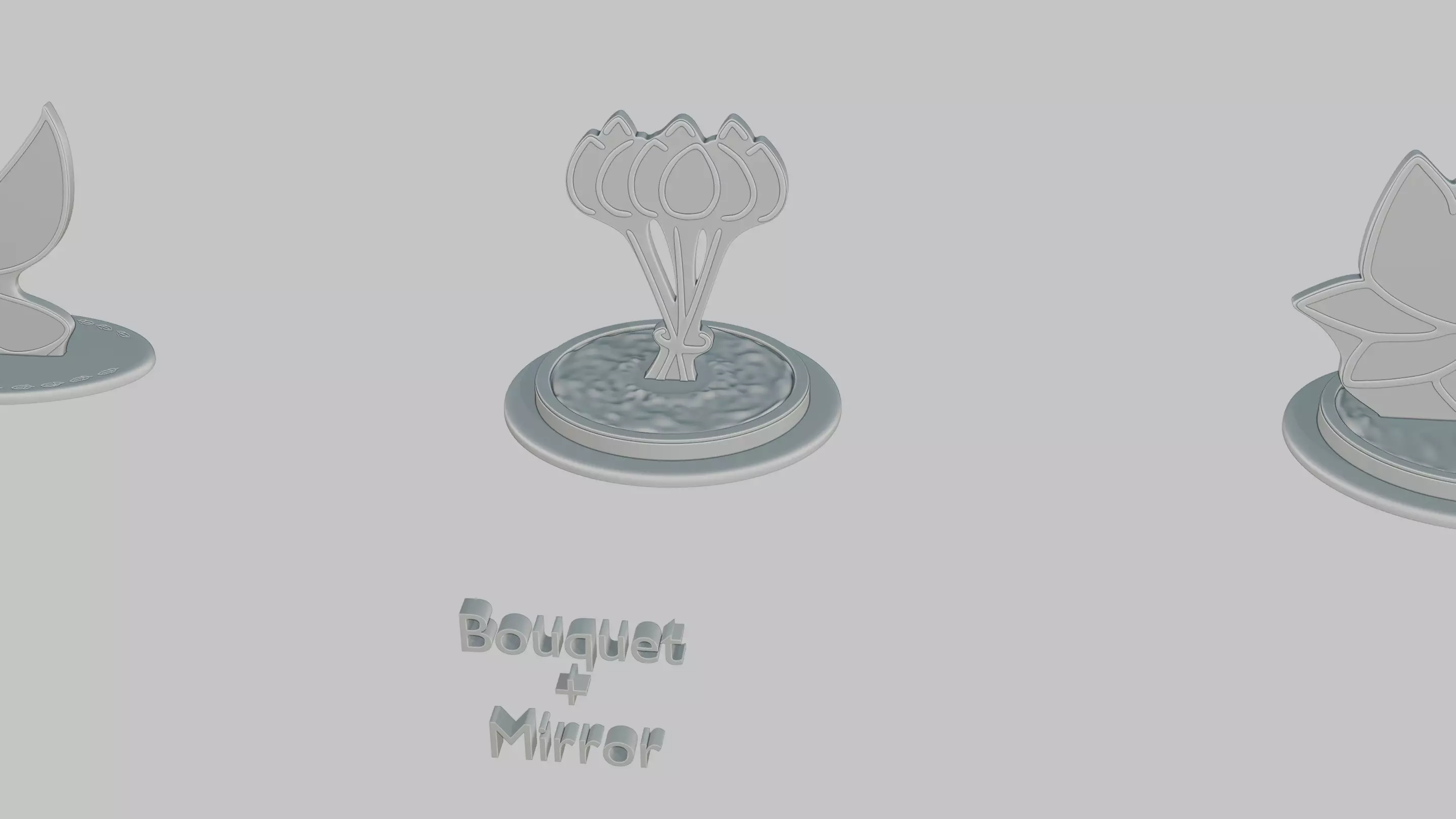 Wedding Vibes Pack Emoji Statues 3D print model_15